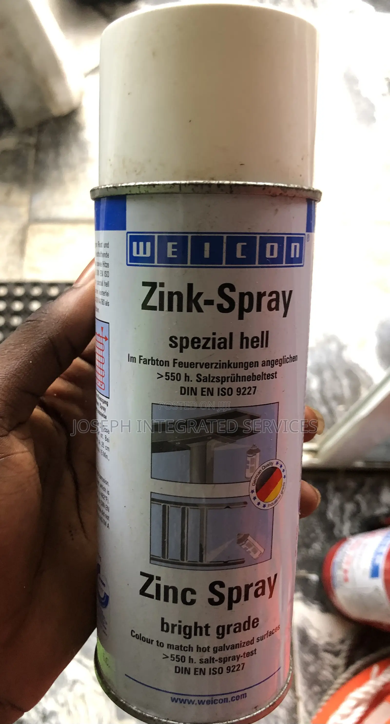 Weicon Zinc Spray Bright Grade 400ml