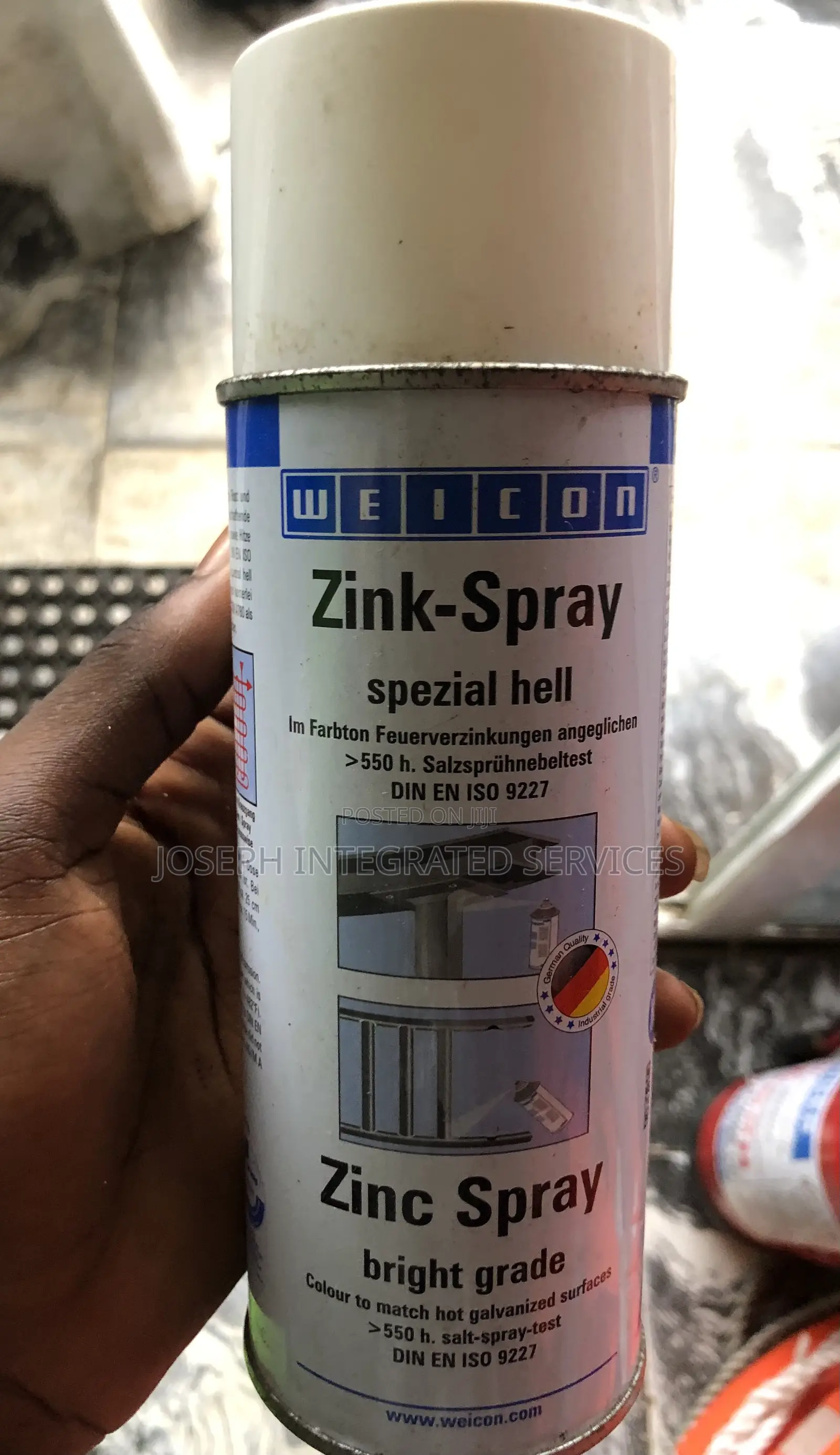 Weicon Zinc Spray Bright Grade 400ml