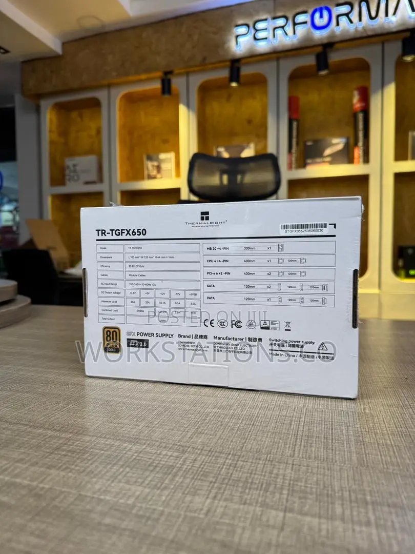 Tr-TGFX 650 650w 80+ Gold Modular Psu
