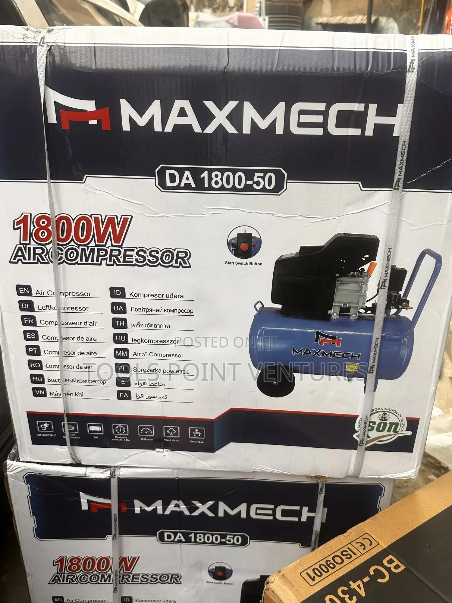 Maxmech 50l Air Compressor