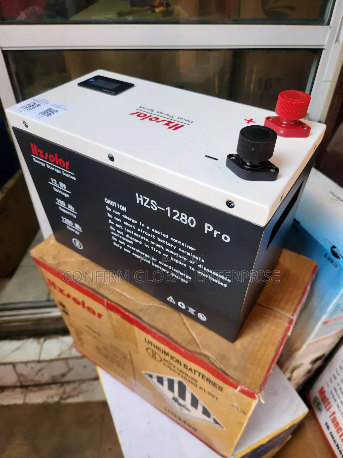 1.2kwh Hz Solar 12v Lithium Battery 100ah
