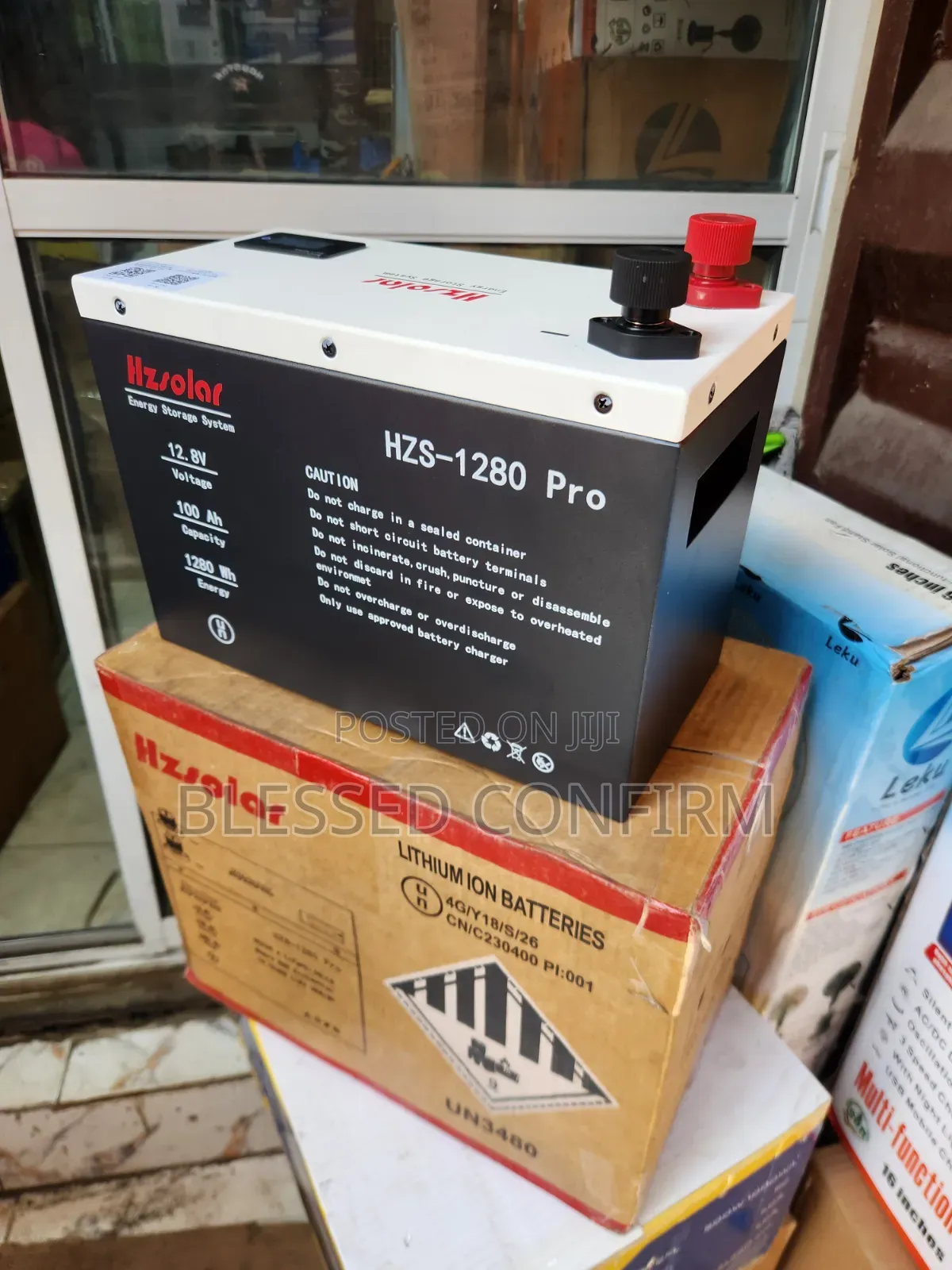 Hz Solar 100ah 12v 1.2kwh Lithium Iron Phosphate Battery