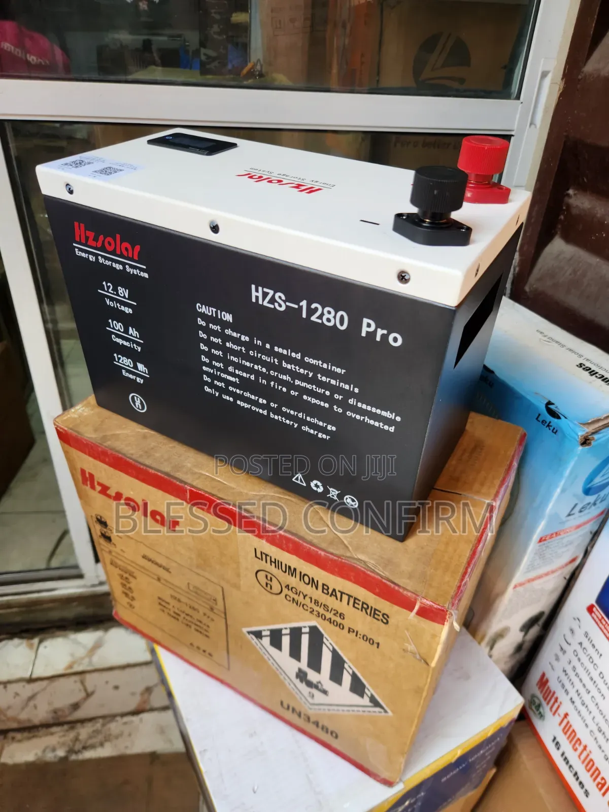 Hz Solar 100ah 12v 1.2kwh Lithium Iron Phosphate Battery