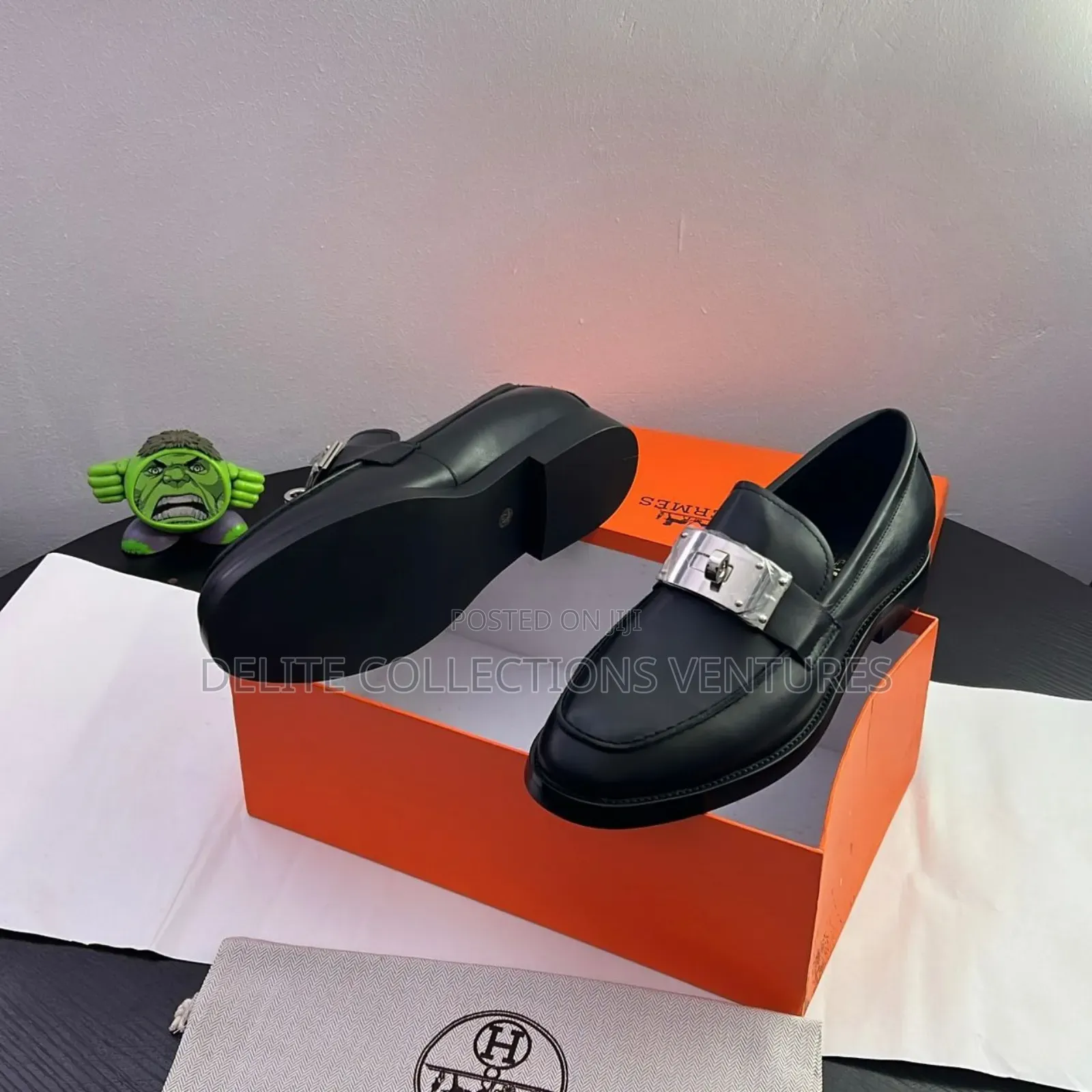 * Hermes Izmir Leather Cooperate Men Shoe*