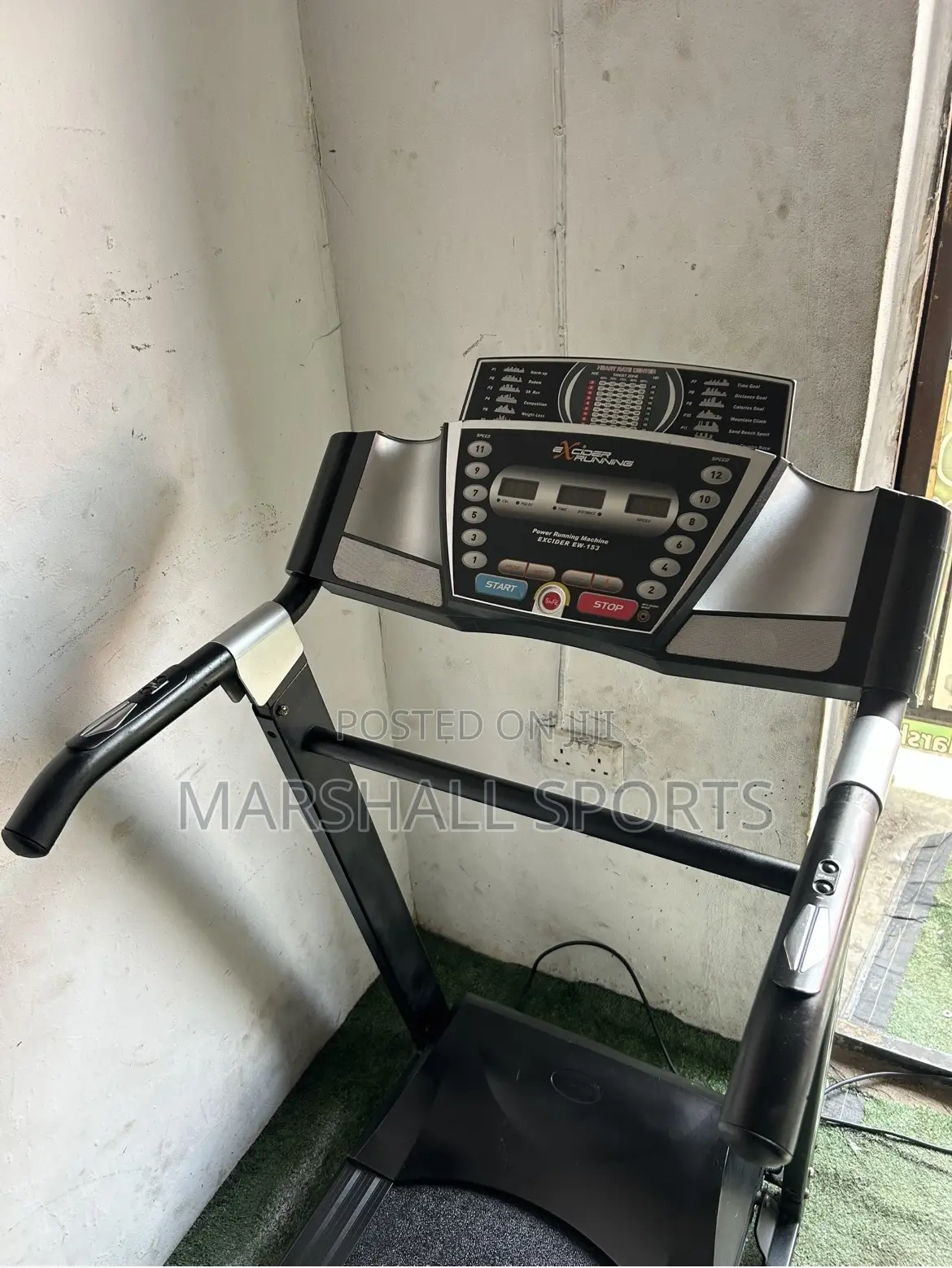 3hp Excider Treadmill With Manual Incline