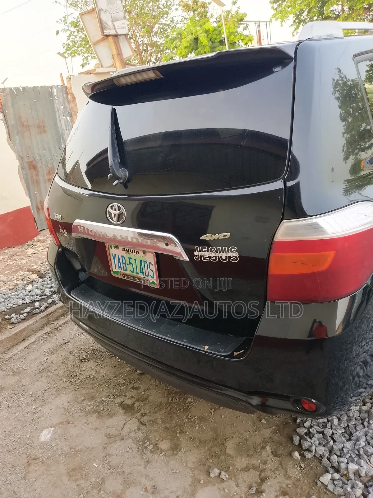 Toyota Highlander Limited 2008 Black