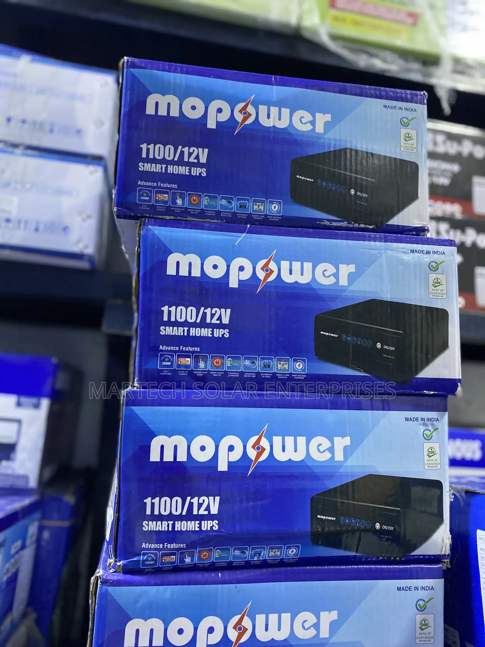1.1kva/12v Mopower Solar Inverter