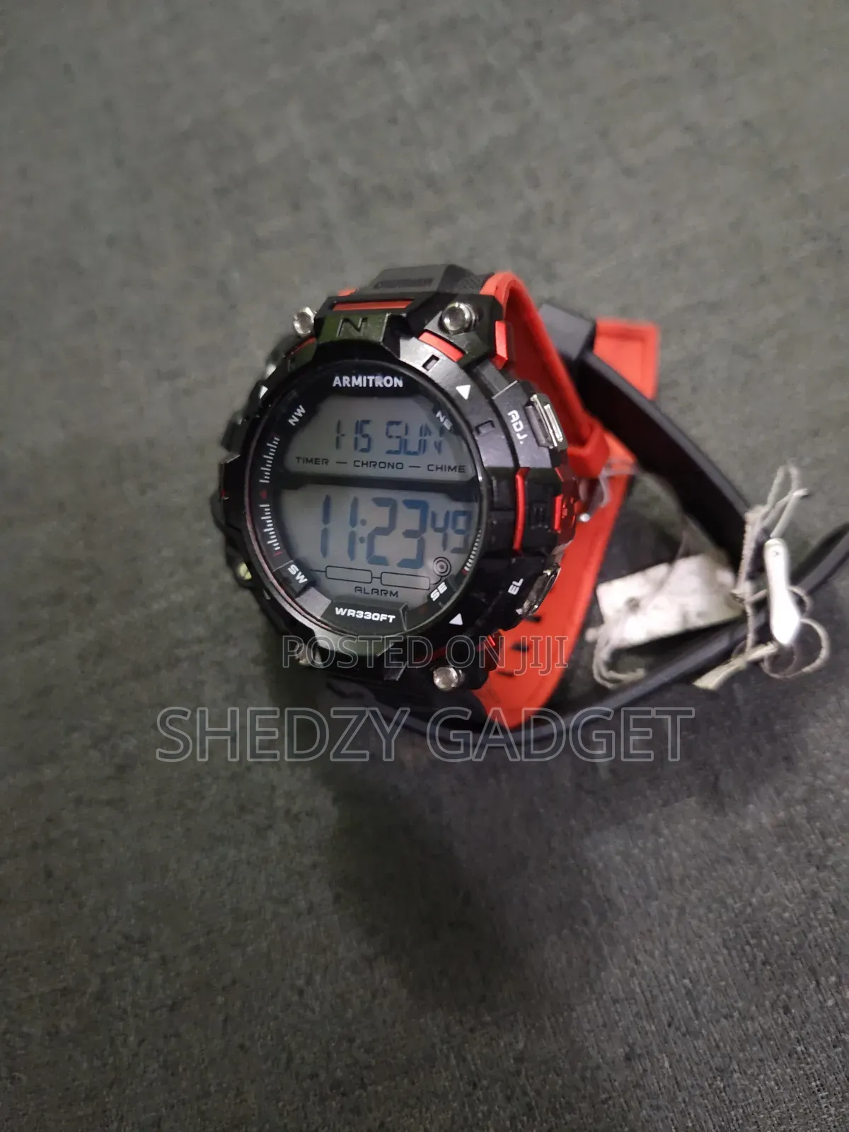 Armitron Sport Men's Digital Chronograph Resin Strap Watch, 40/8455