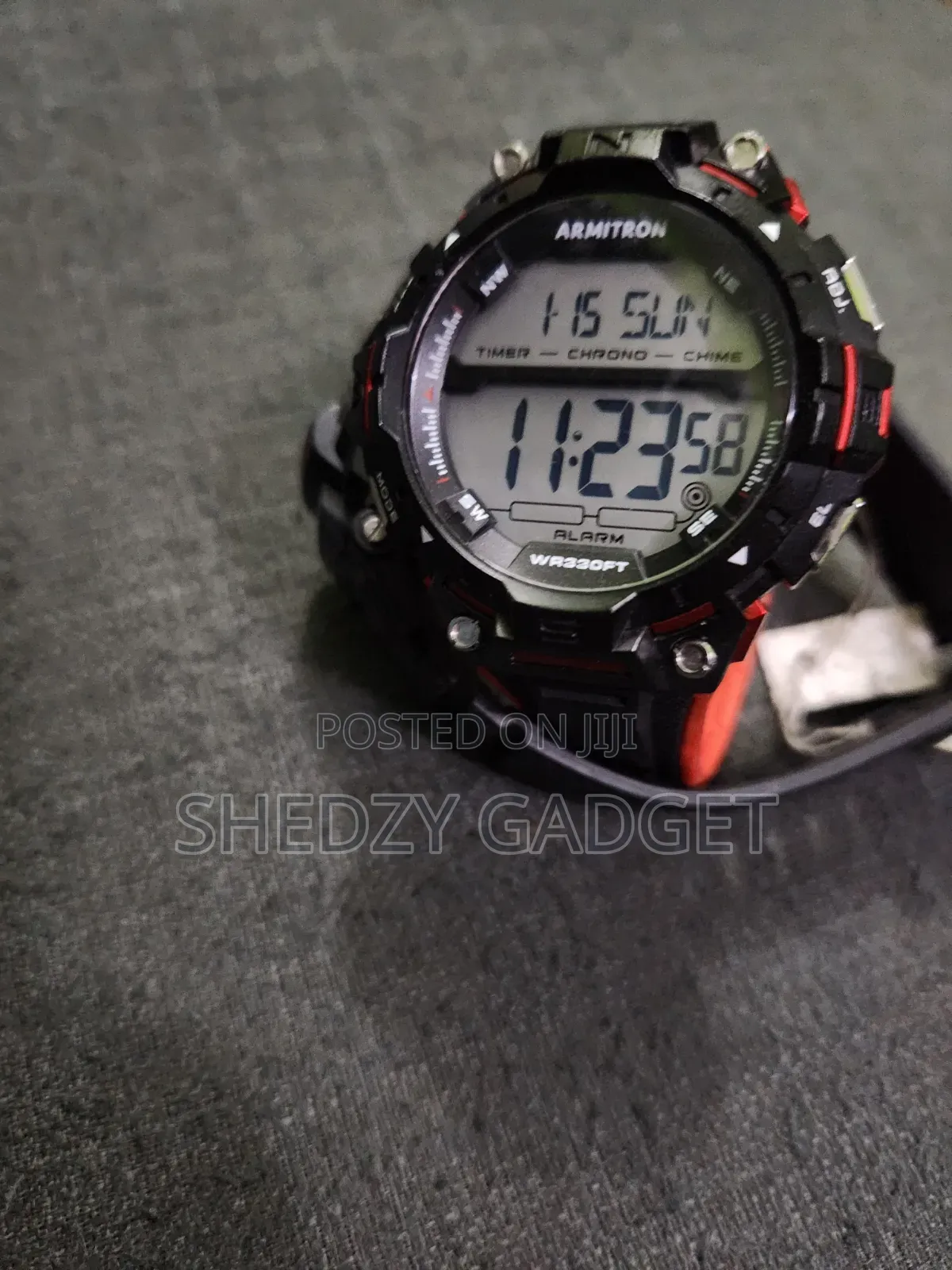 Armitron Sport Men's Digital Chronograph Resin Strap Watch, 40/8455