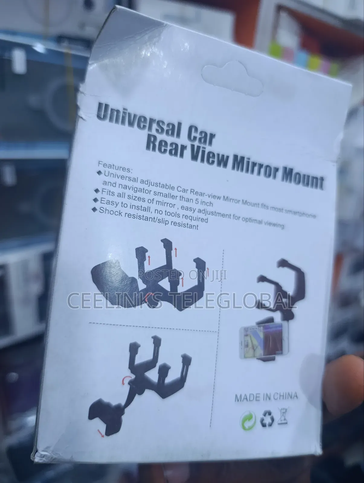 Universal Car Rear View Mount