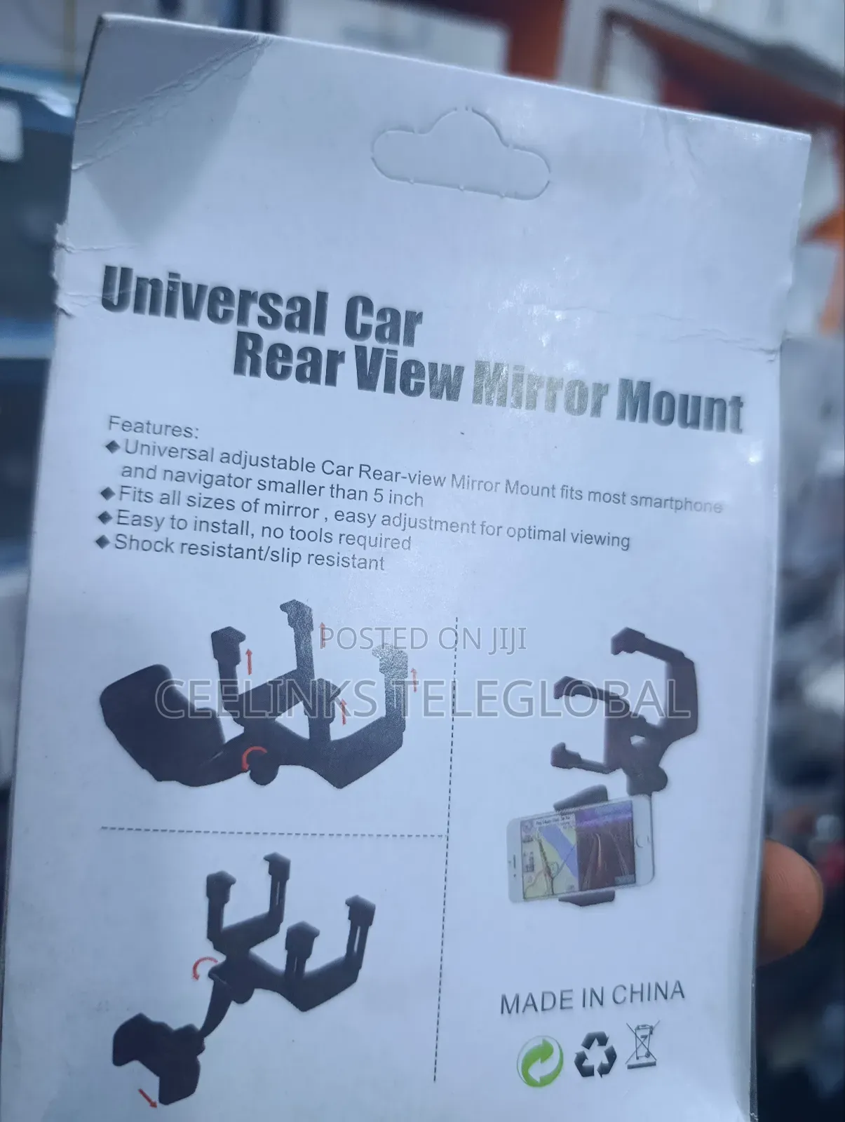 Universal Car Rear View Mount