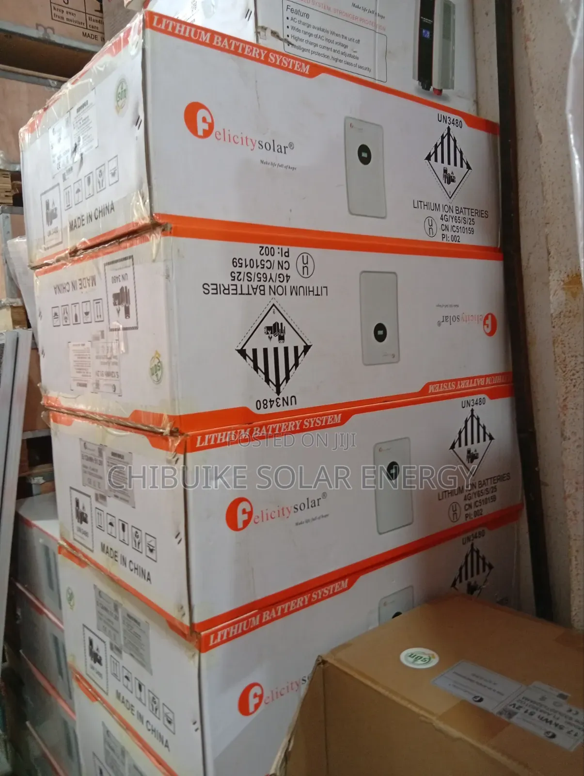 Felicity Lithium Ion Batteries 5kwh/48v Fla