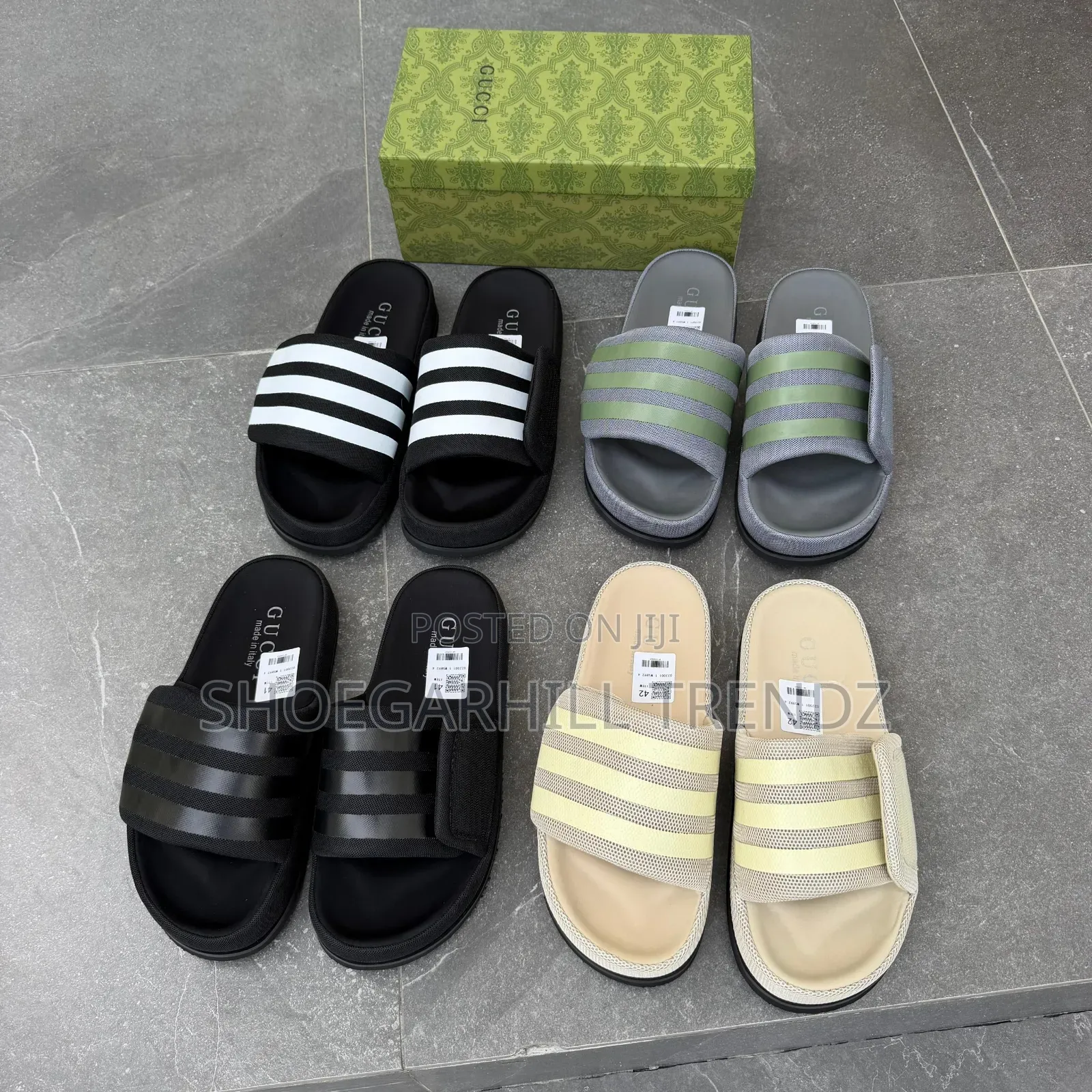 Gucci Season 7 Slides in Size 39-46