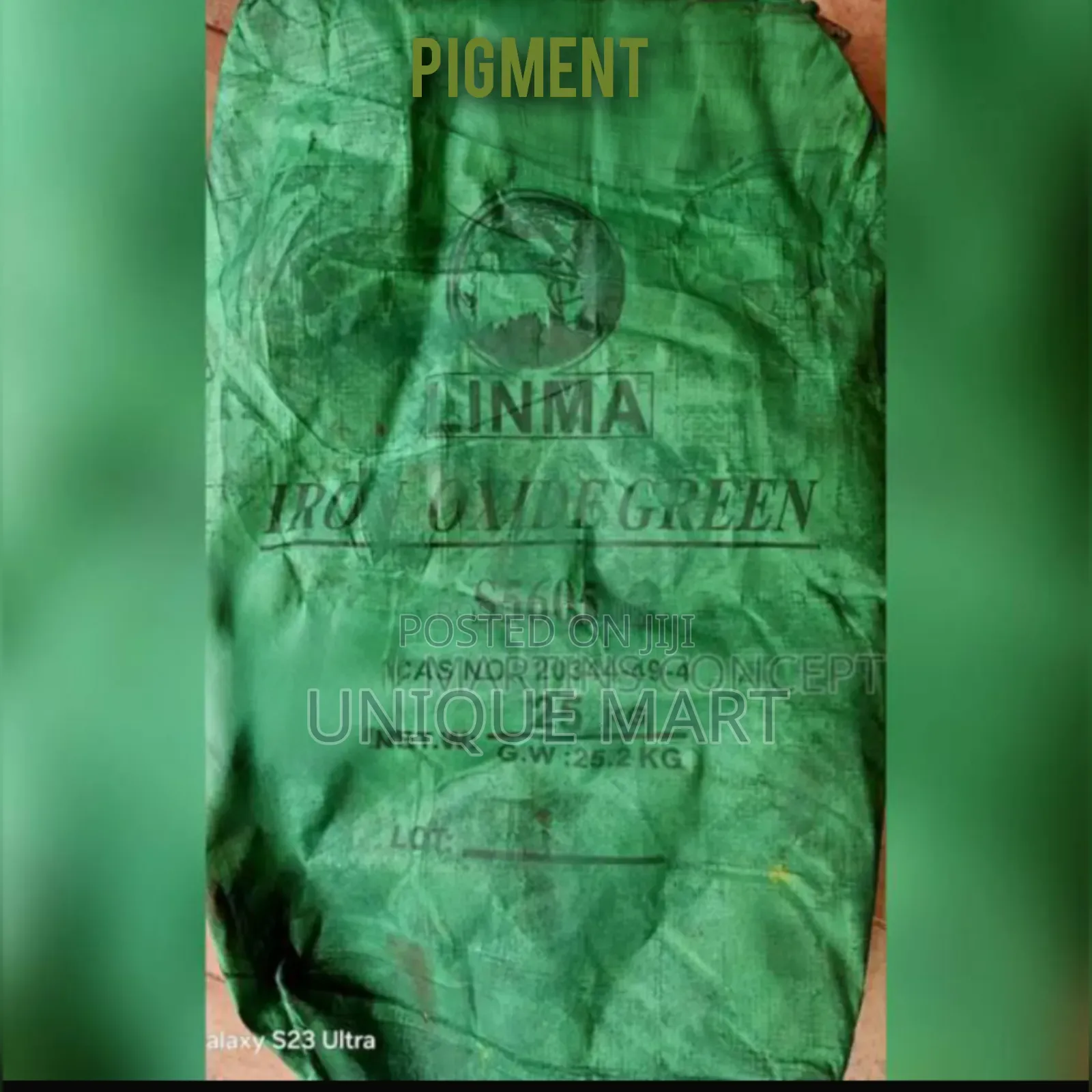 Quality Imported Green Pigment for Floor Stamping and Other Purposes
