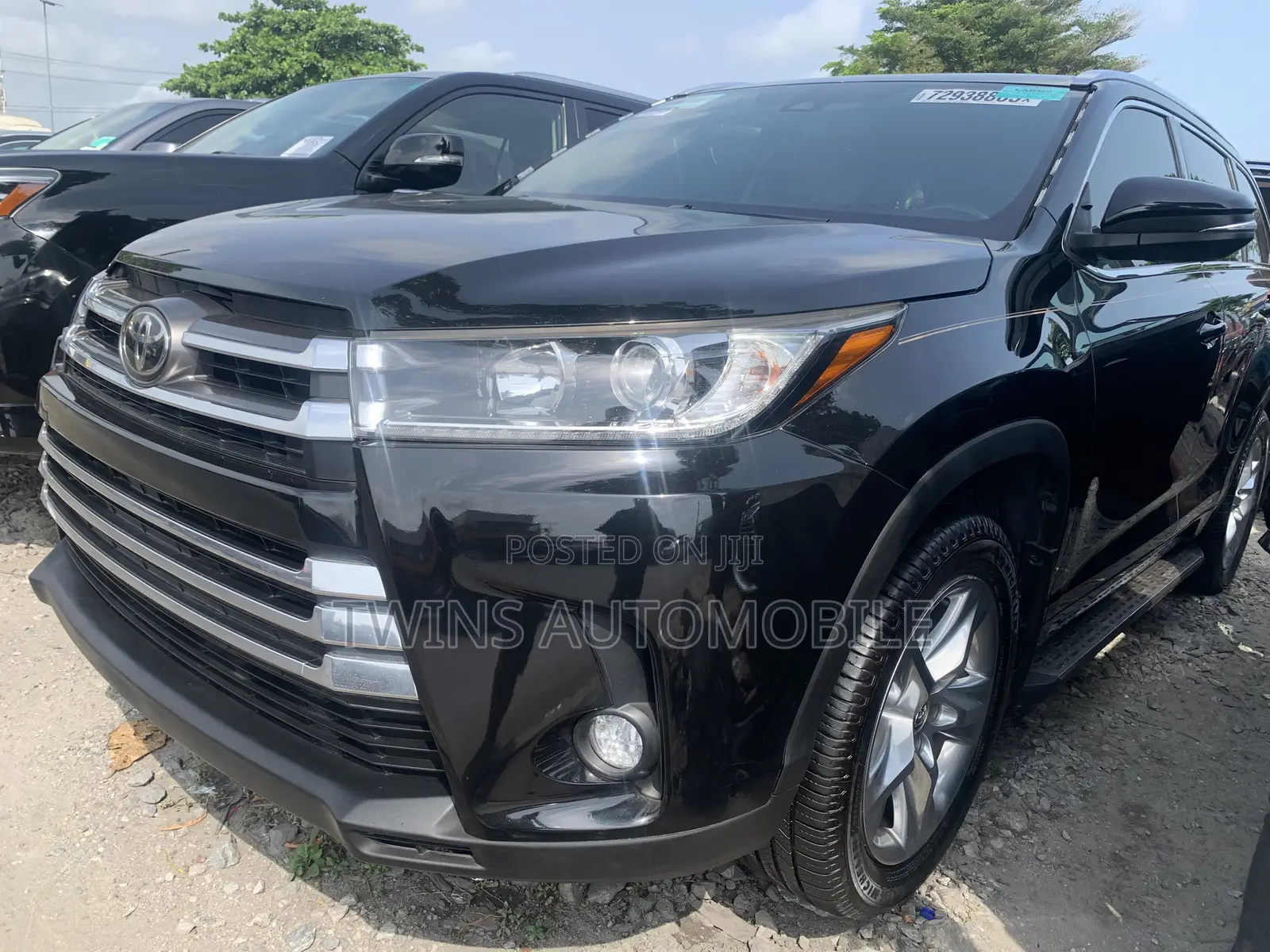 Toyota Highlander Limited 4x4 V6 (3.5L 6cyl 8A) 2017 Black
