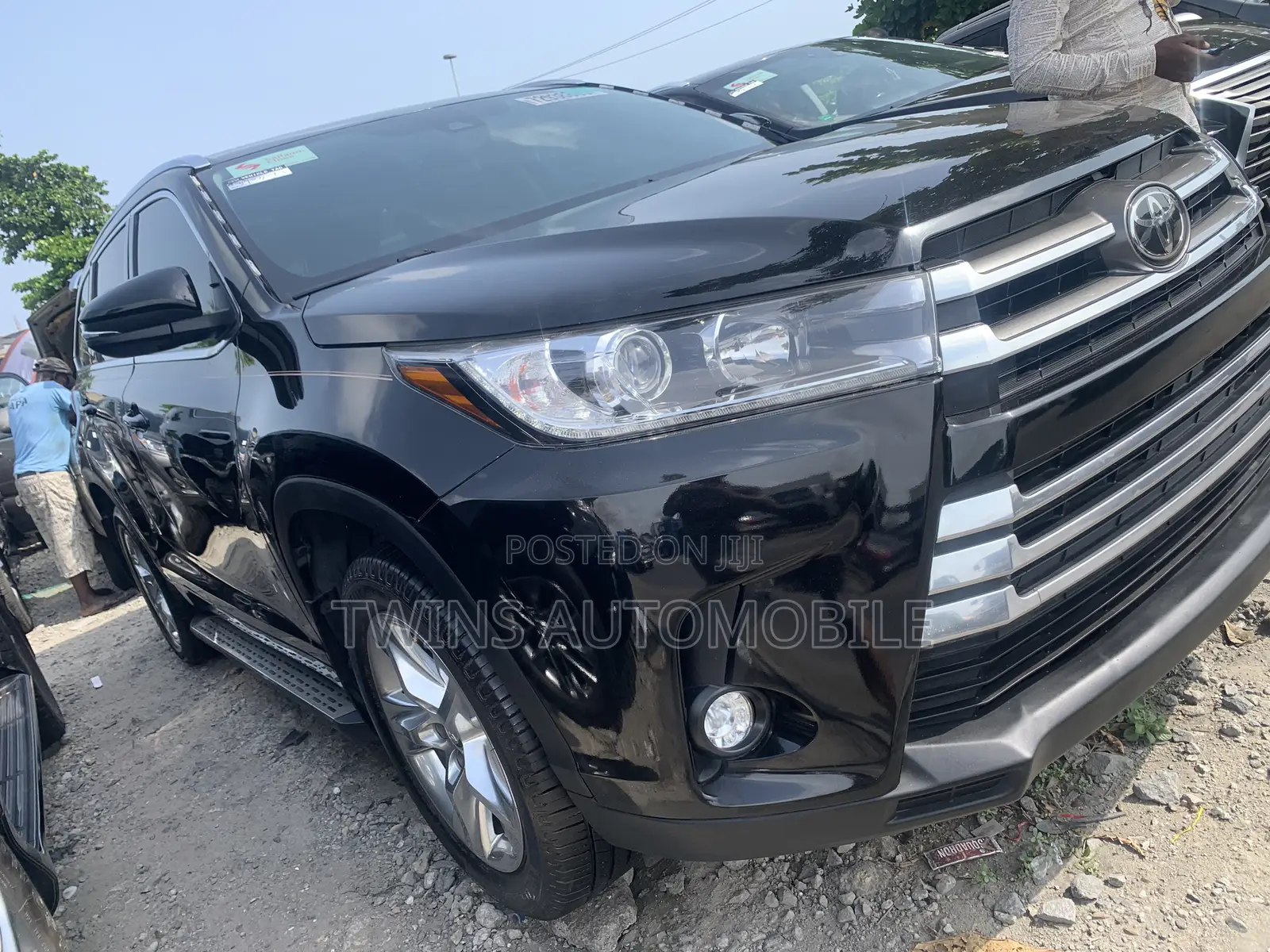 Toyota Highlander Limited 4x4 V6 (3.5L 6cyl 8A) 2017 Black
