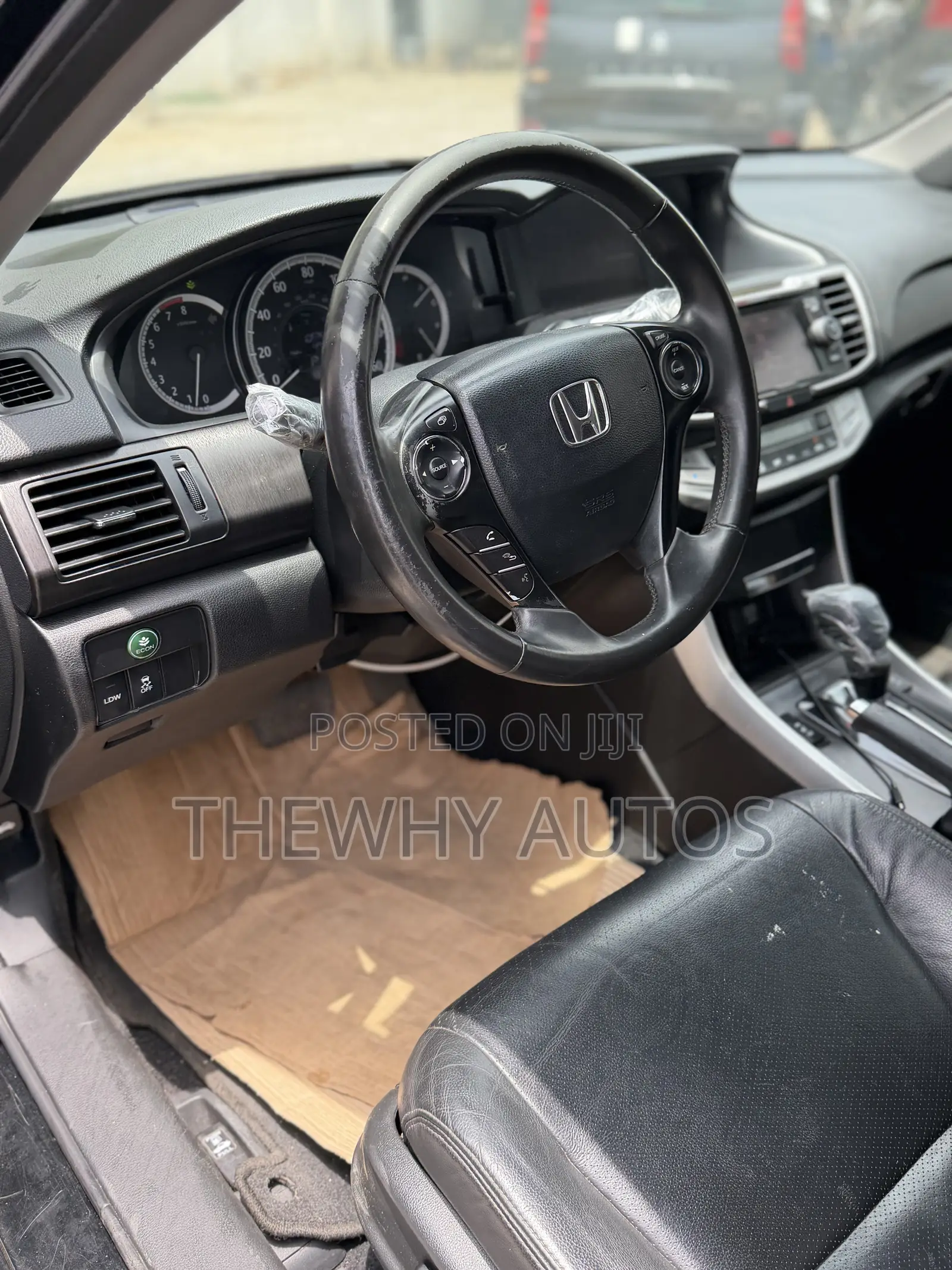 Honda Accord EX-L 4dr Sedan (2.4L 4cyl CVT) 2015 Black
