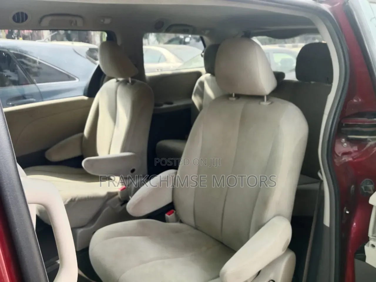 Toyota Sienna 7 Passenger 2011 Red