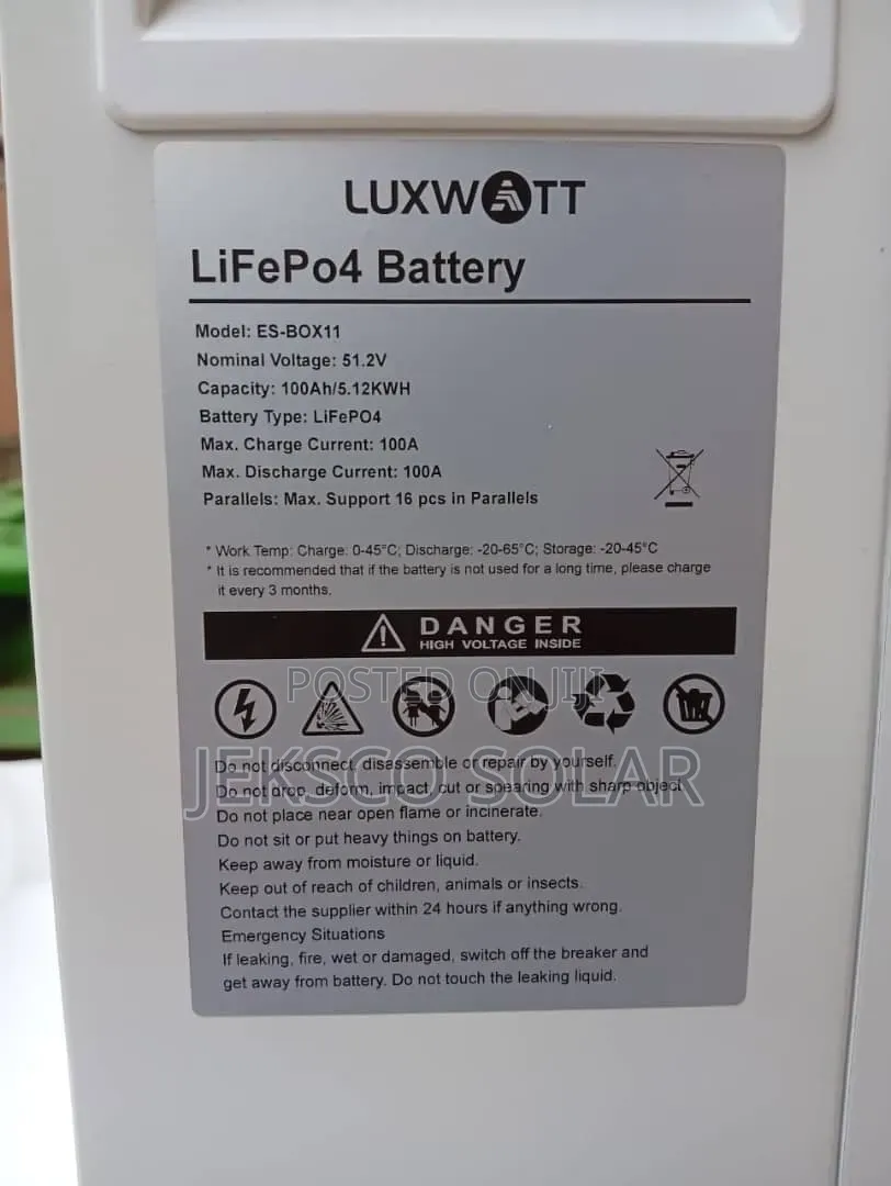 5kw Luxwatt, Lithium Battery 48v