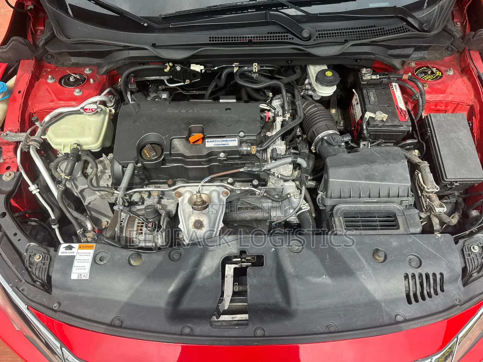 Honda Civic EX-L Sedan 2018 Red