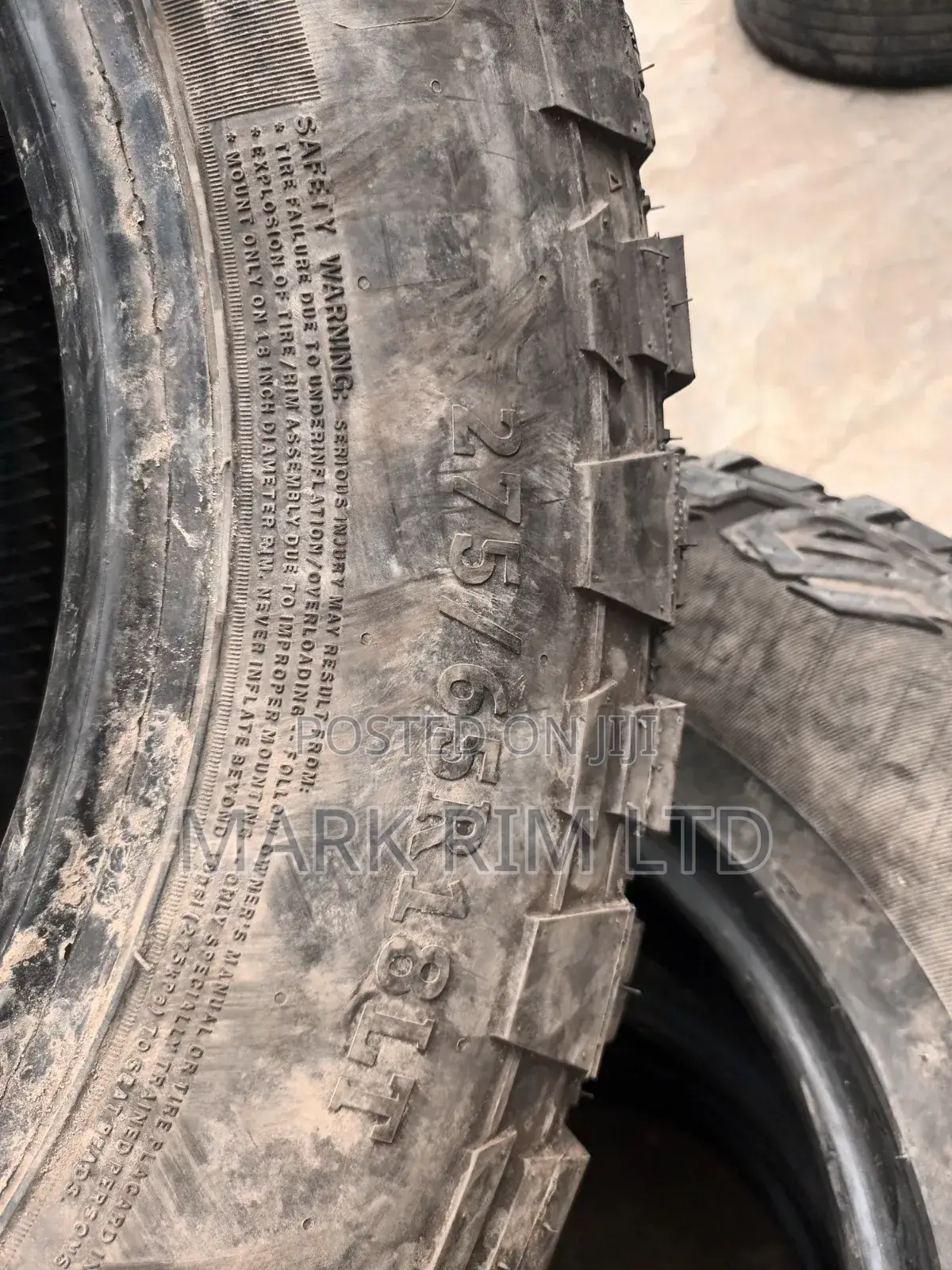 275/65/18lt Tyre