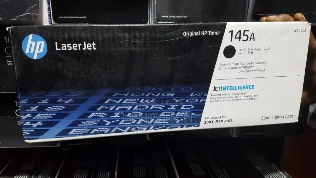 145a Black Cartridge Toner Genuine Hp