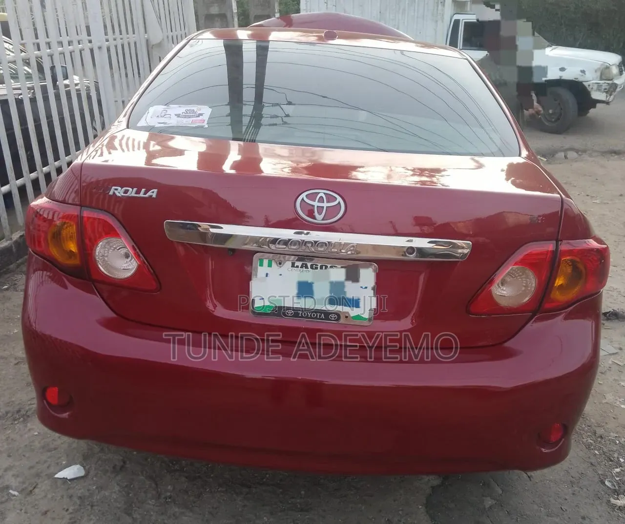 Toyota Corolla 2010 Red