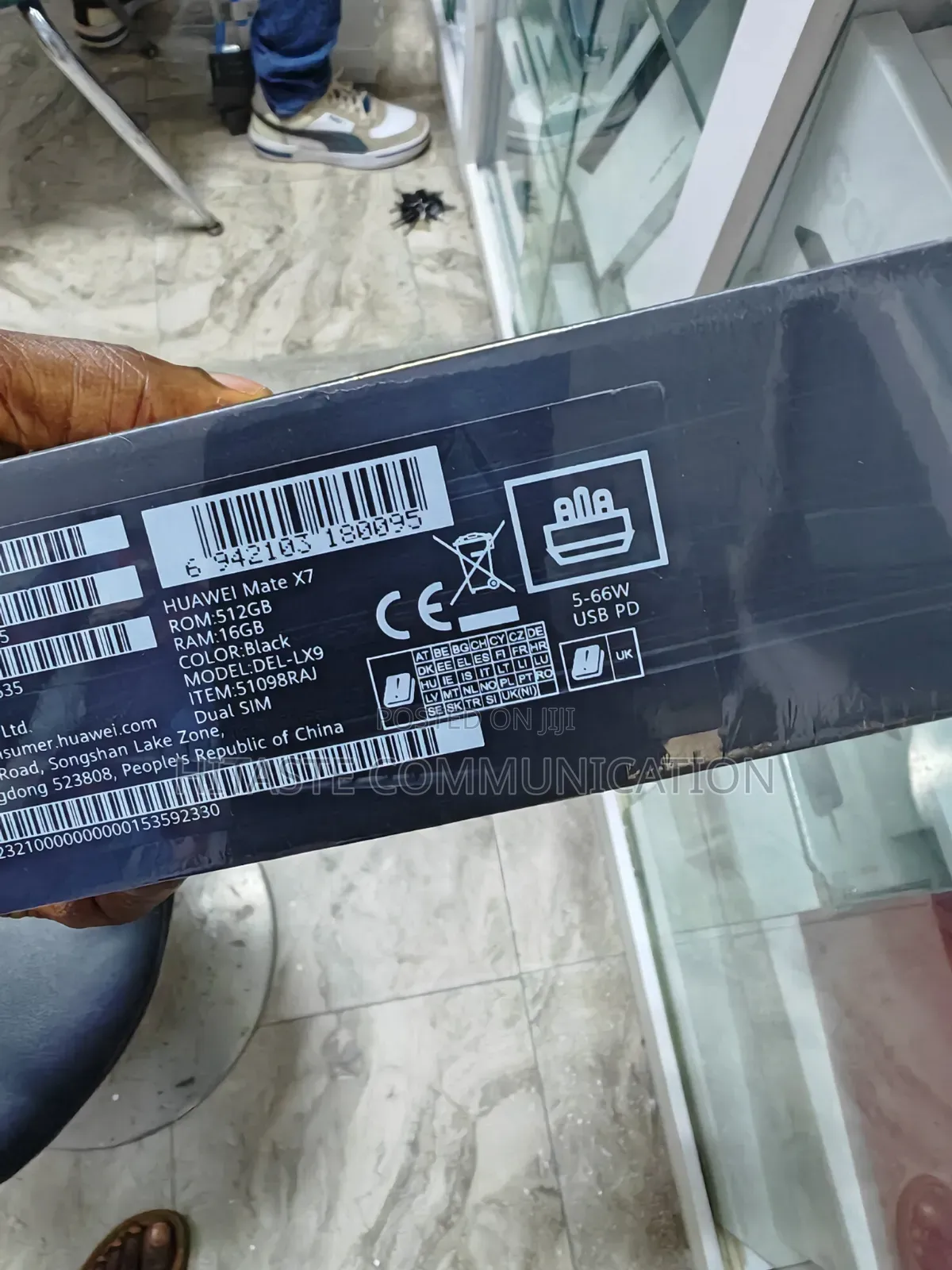 New Huawei Mate X7 512 GB Black