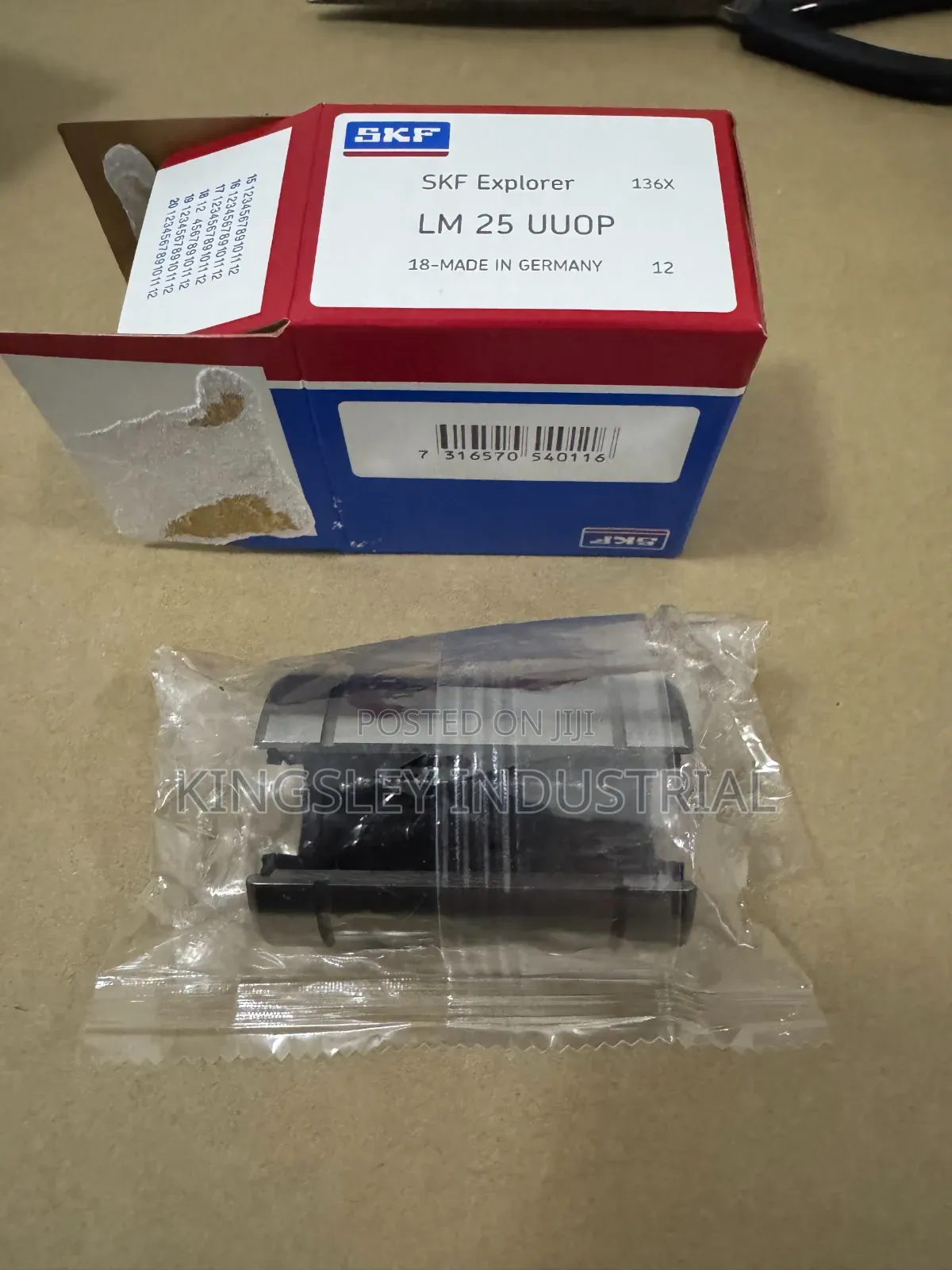 Lm25uuop Linear Bearing for 25mm Rail