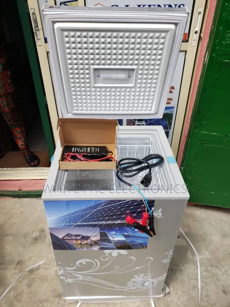 Lg 118 Litre Solar Inverter Freezer ( in Door Glass ) Fast Freezing