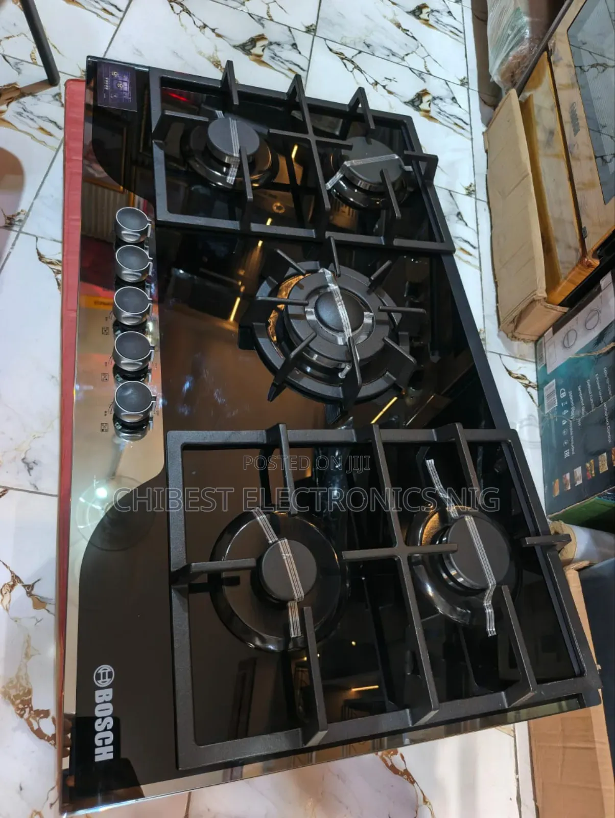 Quality Bosch Built-in Premium Luxury 5 Gas Burners Automatic 60x90cm