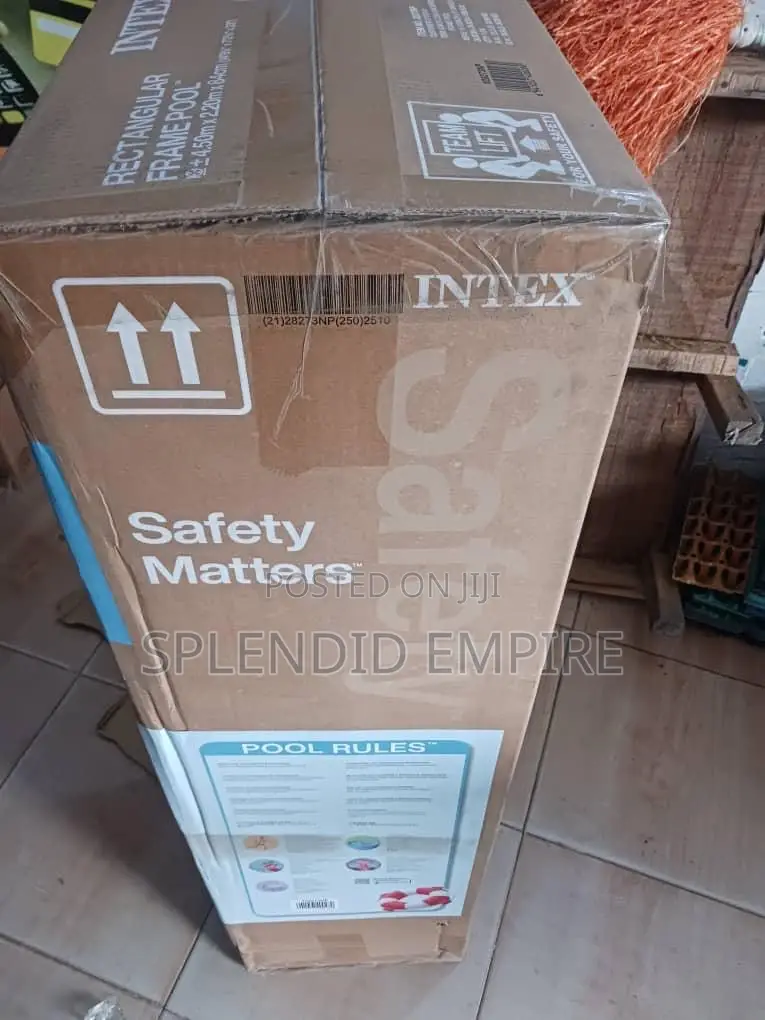 15ft by 7ft Intex Above Ground Kids and Adult Swimming Pool