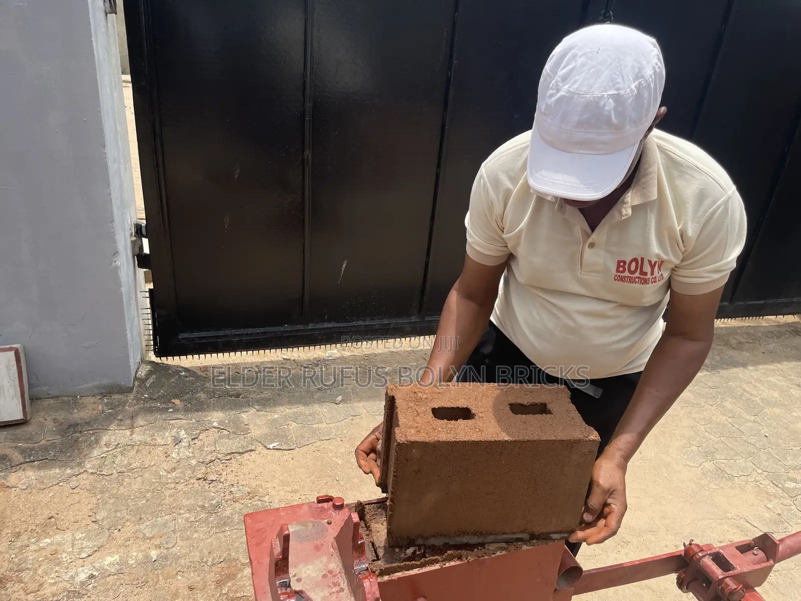 Hollow Mud Block Brick Making Press Machine