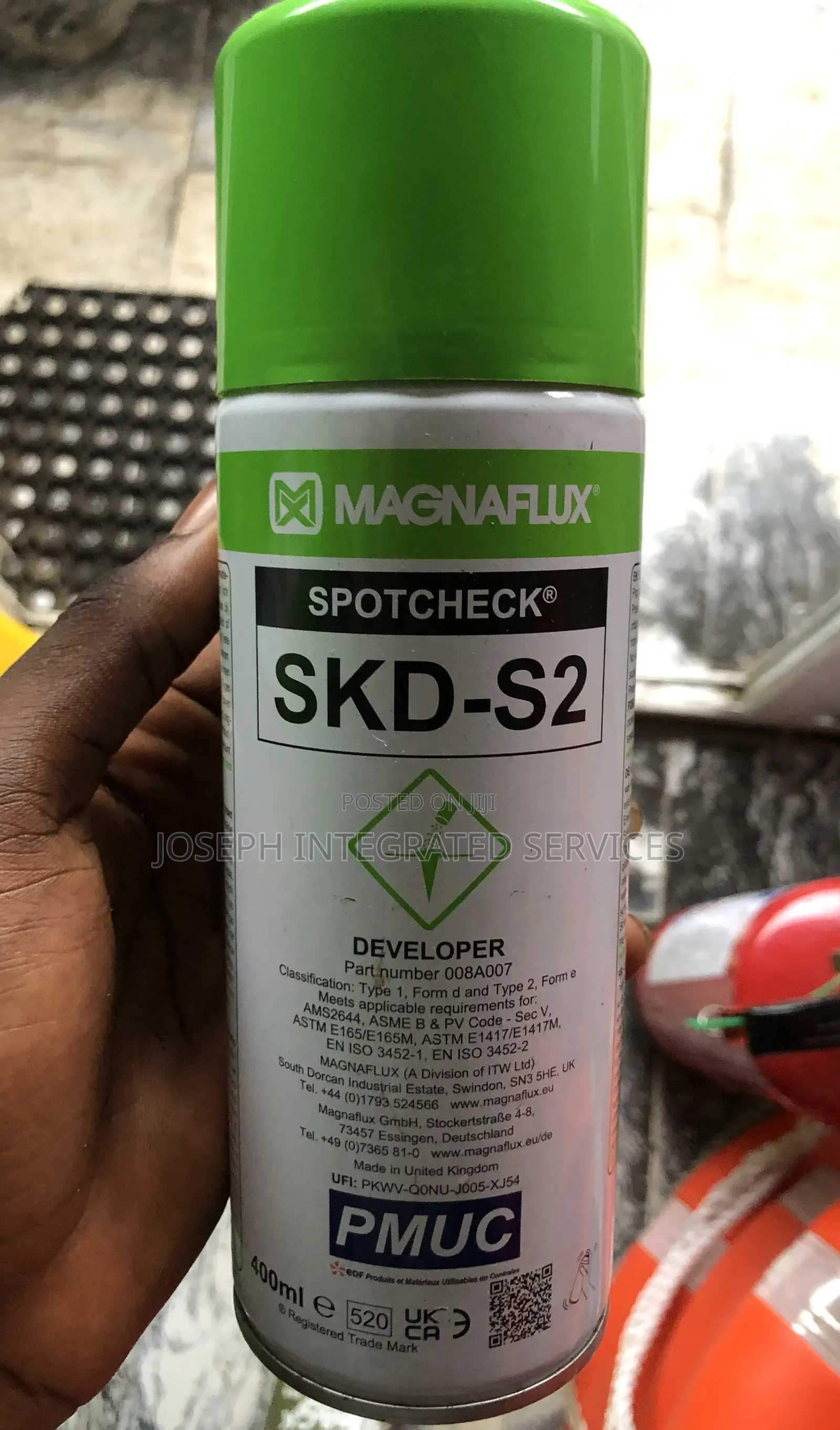 Magnaflux Spotcheck SKD-S2 Developer Spray Can,