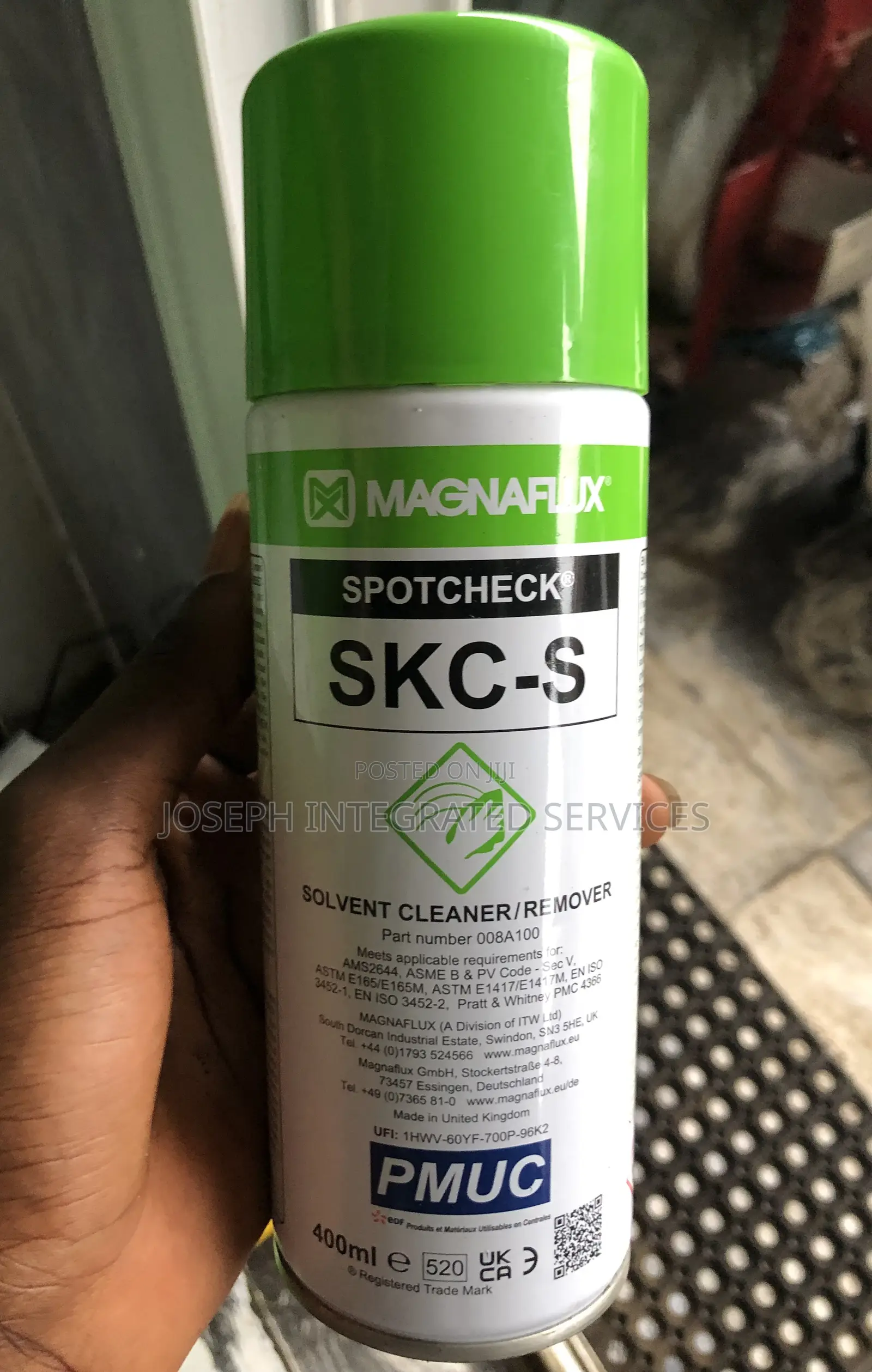 Magnaflux Spotcheck SKC-S Solvent Cleaner/Remover Aerosol Spray