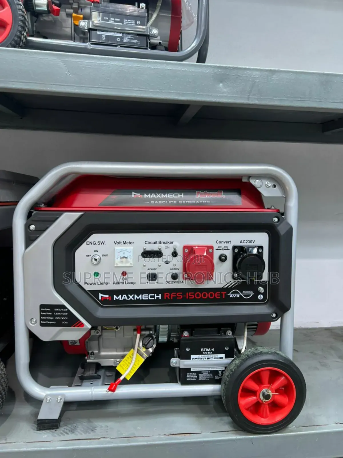 Brand New Rfs15000et Three Phase Maxmech Petrol Original Generator Set
