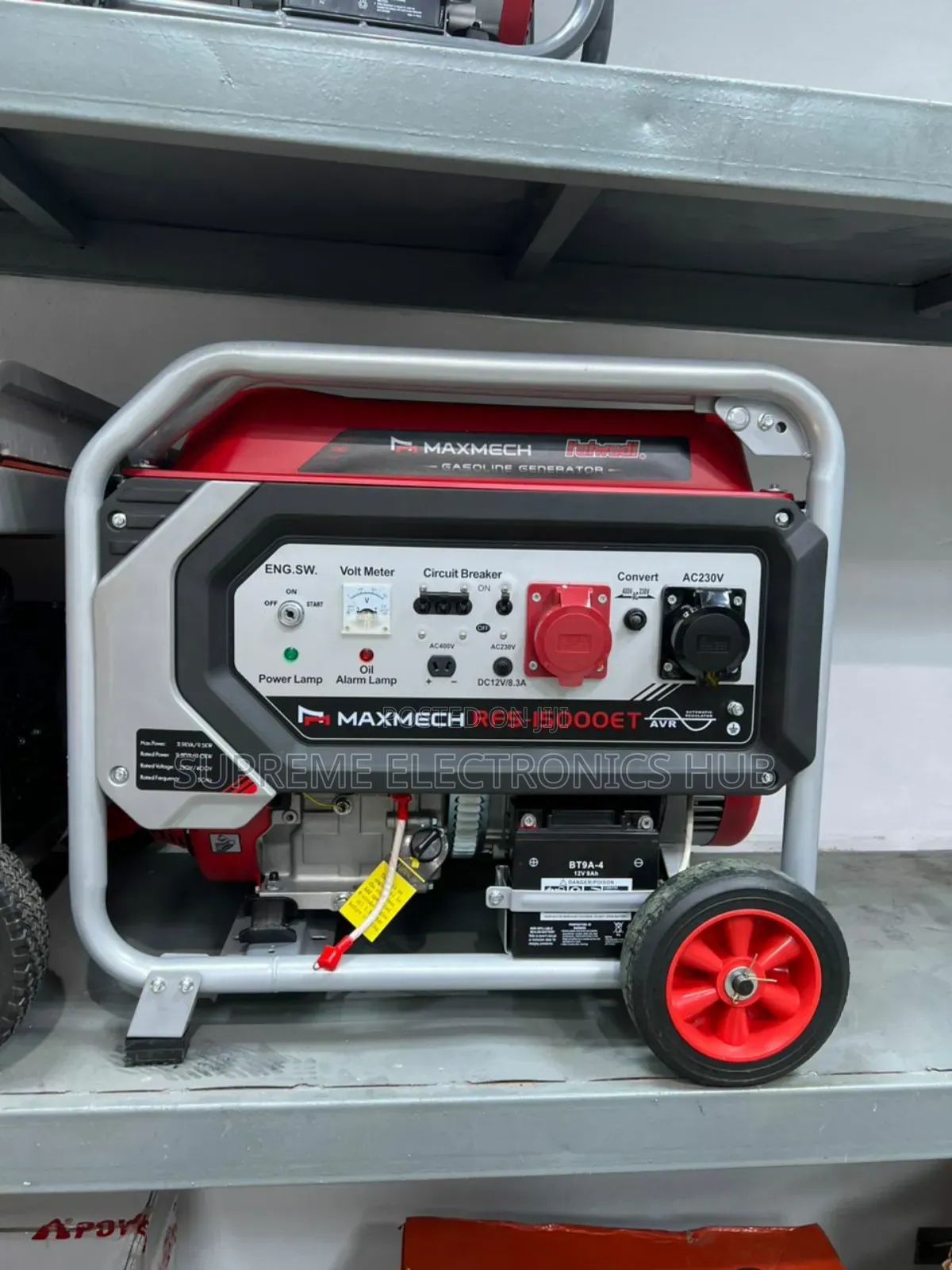 Maxmech 12kva Rfs15000et Three Phase Industrial Petrol Generator Set ●