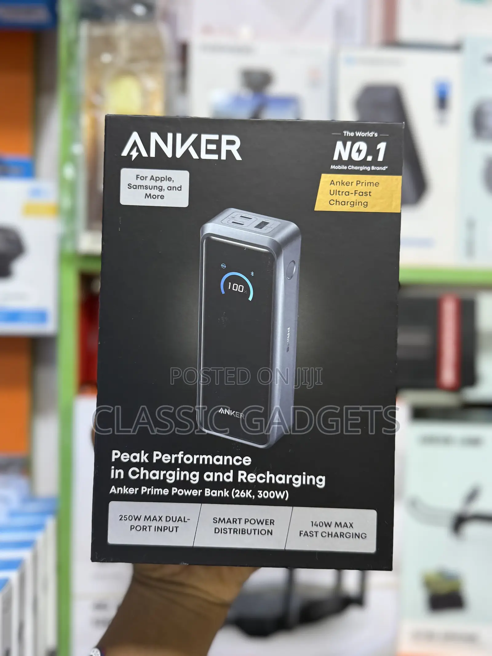 Anker Prime Power Bank (, 300w) With Peak Performance In Charging