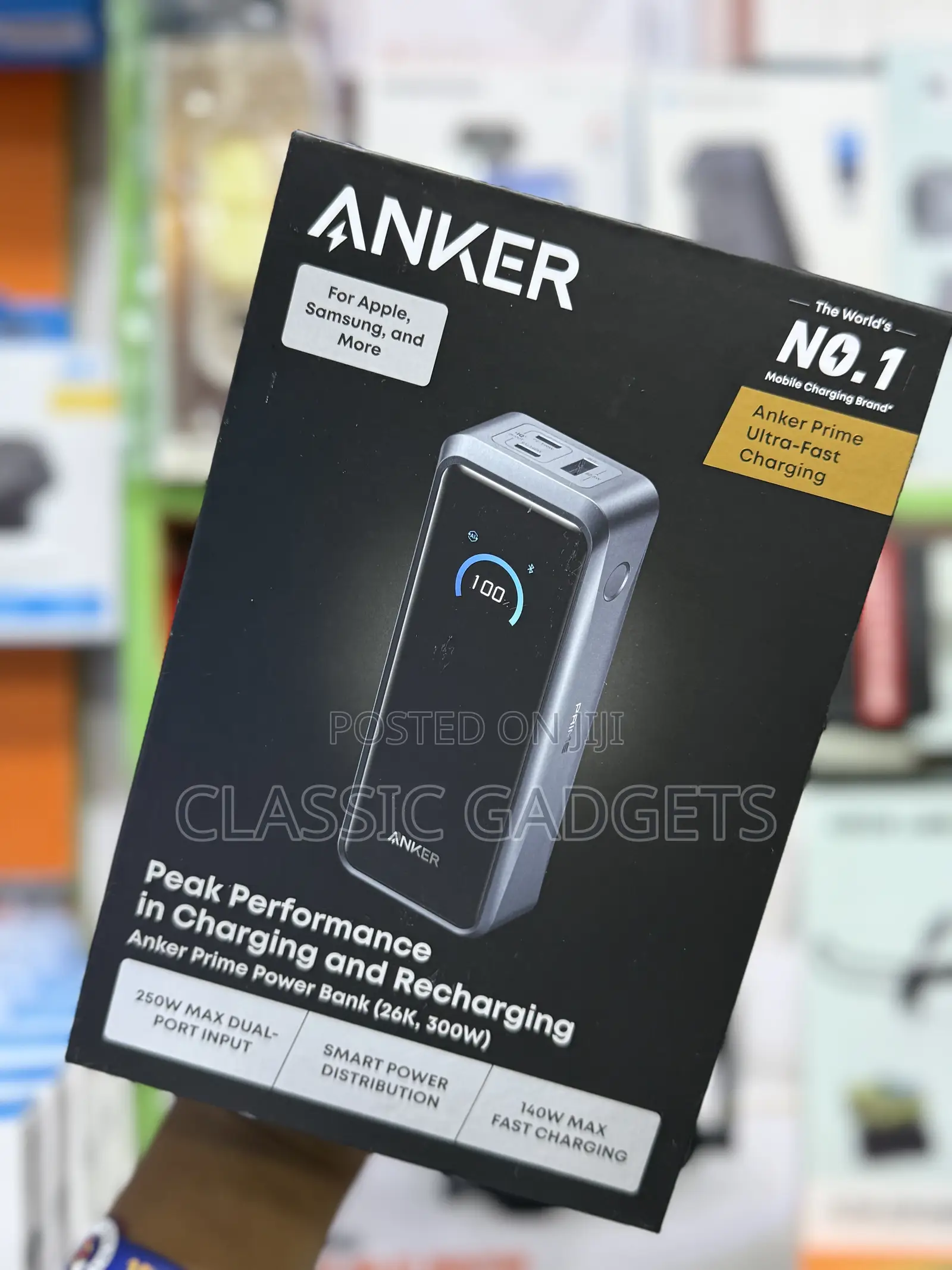 Anker Prime Power Bank (, 300w) With Peak Performance In Charging