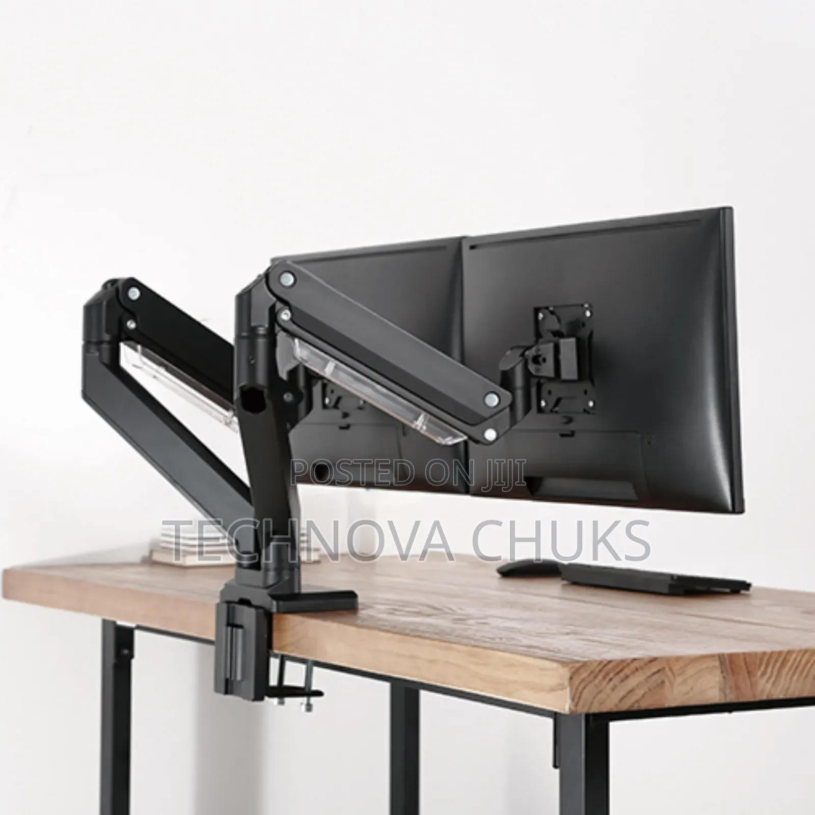 M252 Gas Spring Dual Monitor Arm