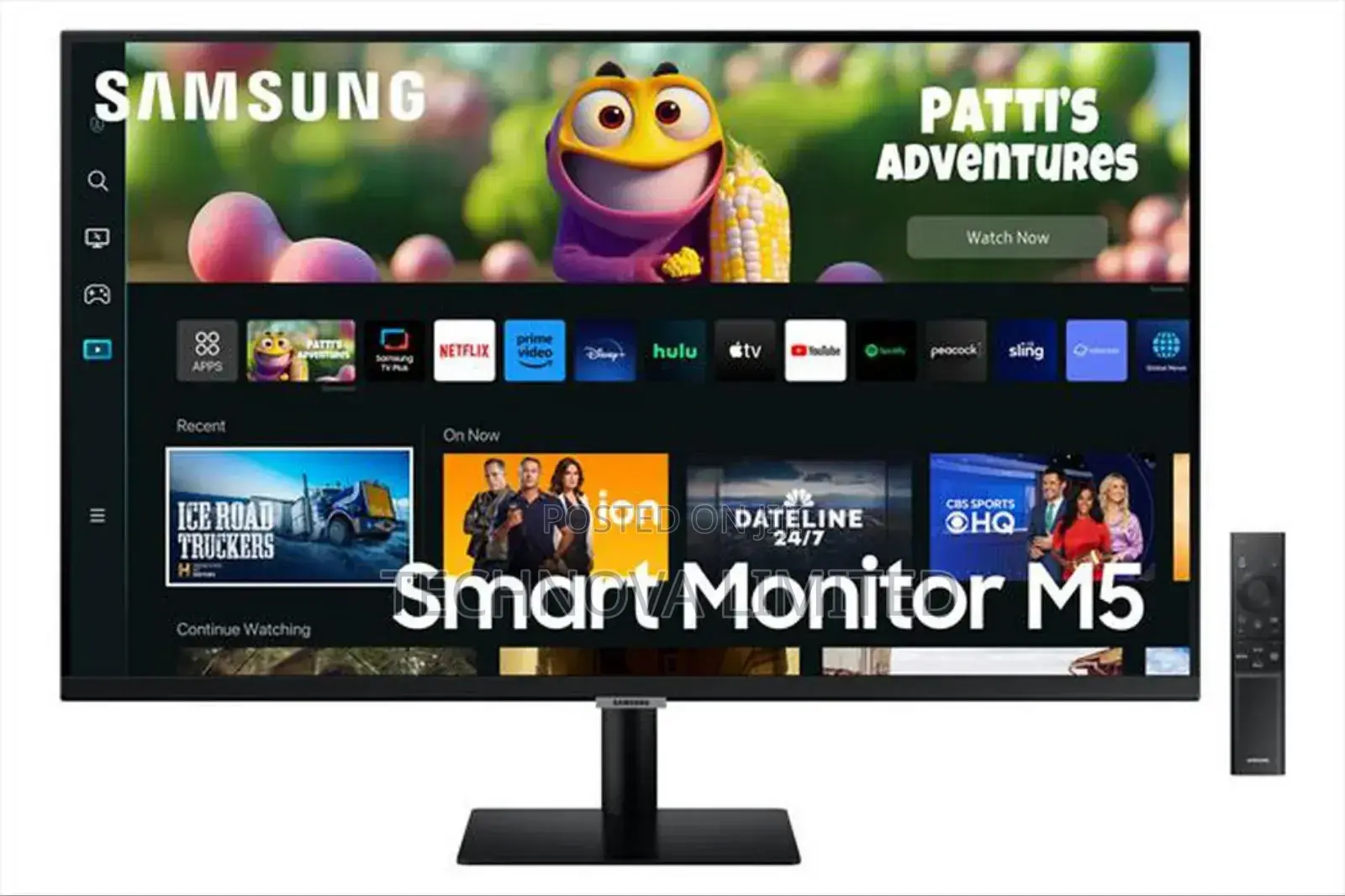 Samsung 27" M50c Series FHD Smart Monitor 60hz, Hdmi, Hdr10