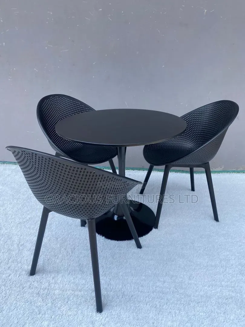 3-Seater Nordic-Style Dining Set