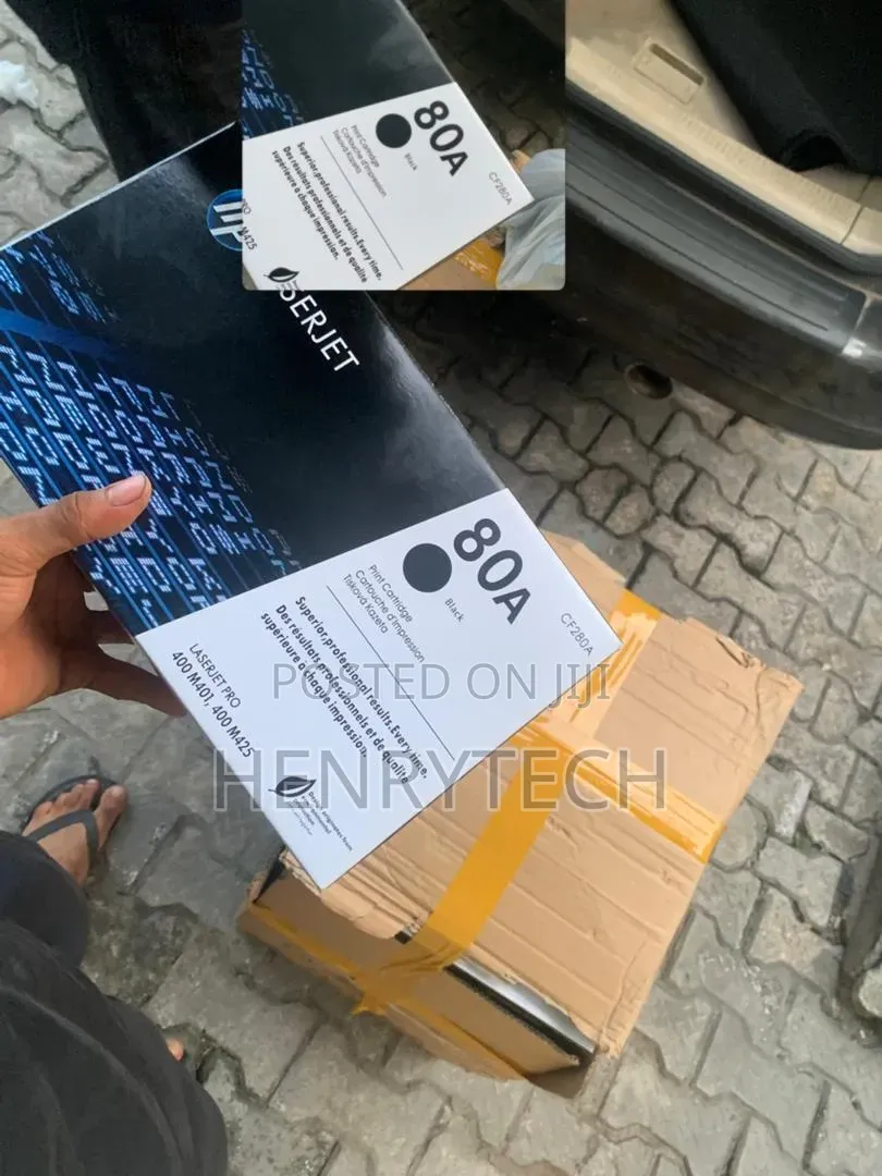 80a Cartridge Toner Genuine Hp