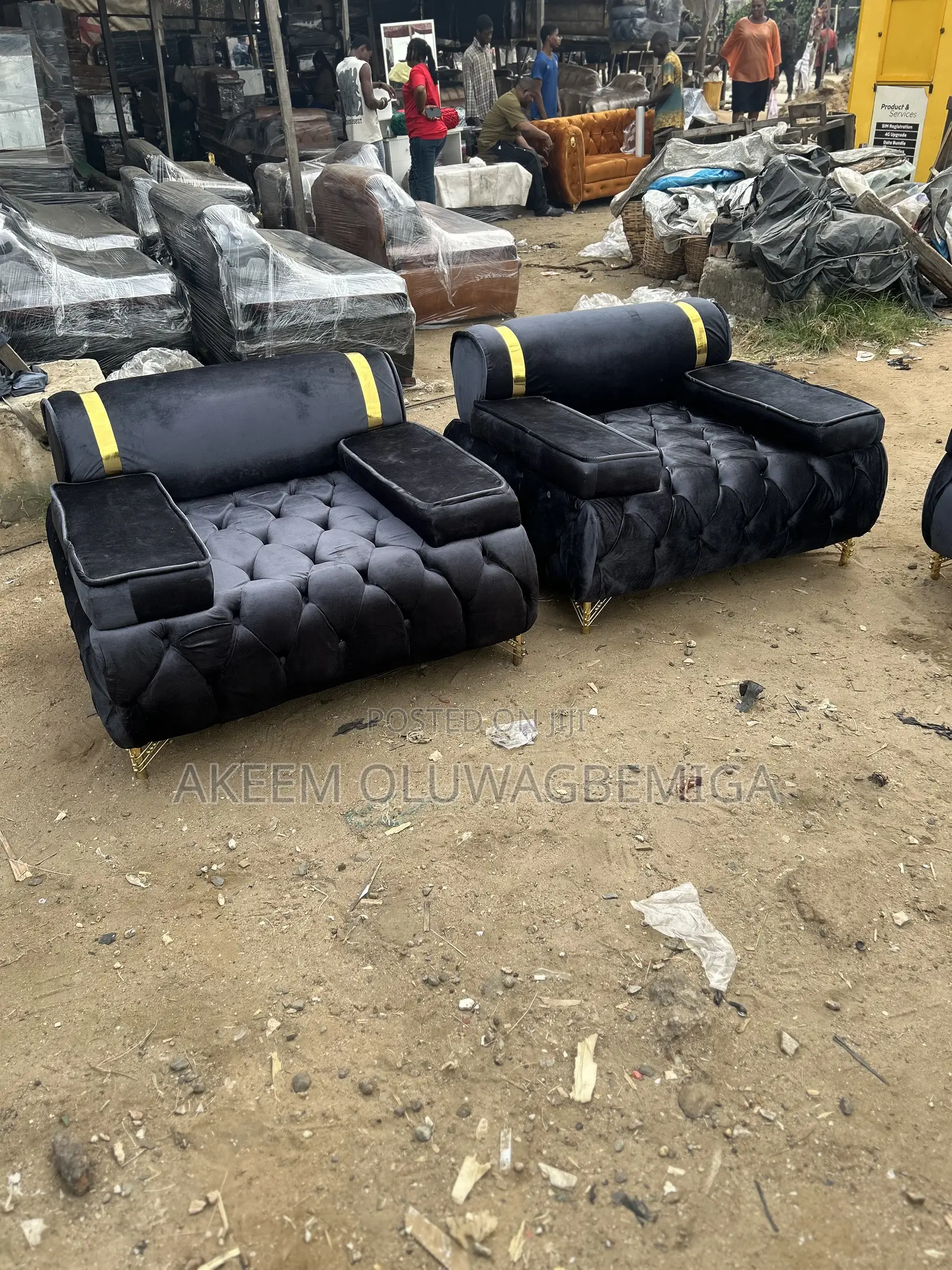 7 Seaters Quality Upholstered Chair