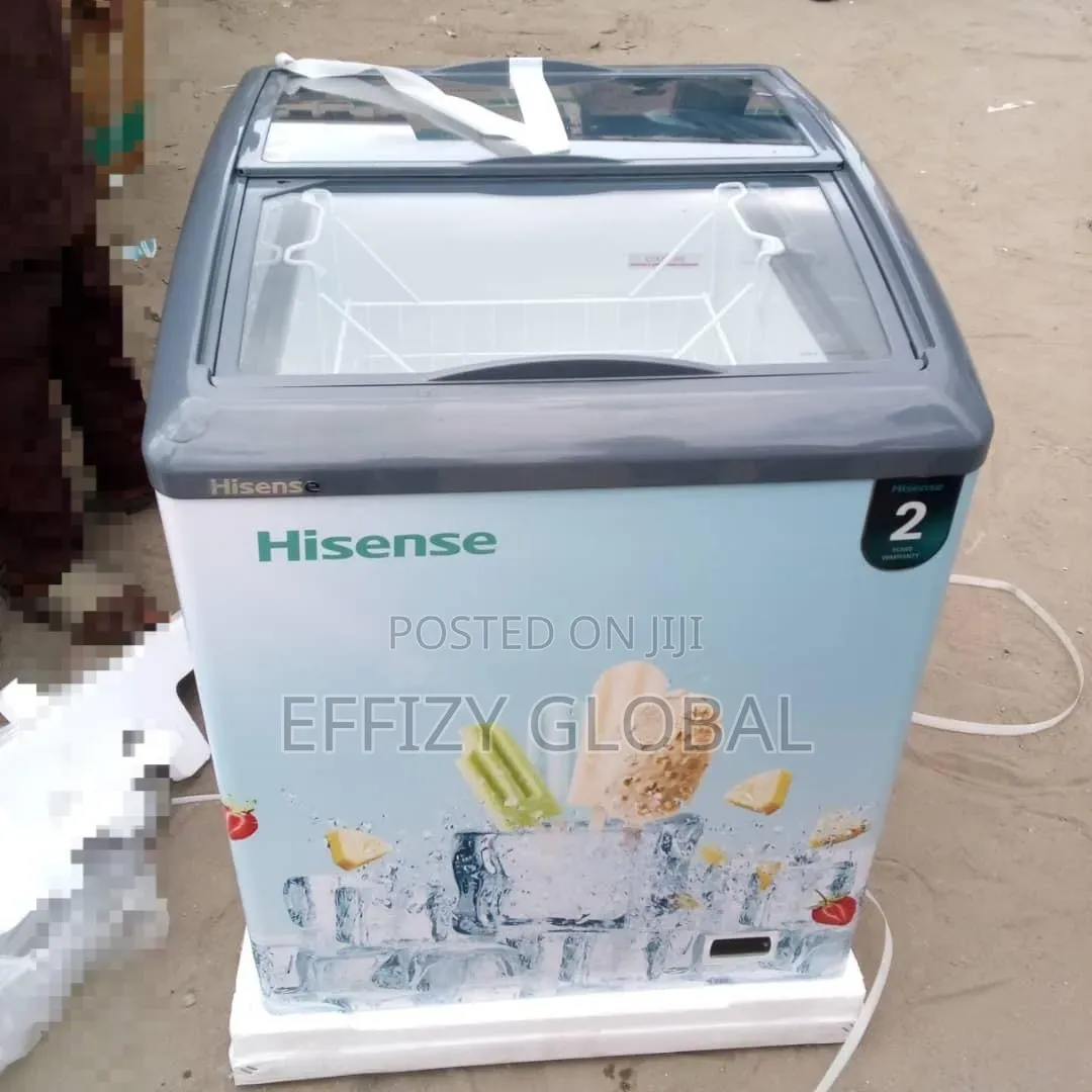 154 Liters Hisense Display Freezer Fast Freezing 