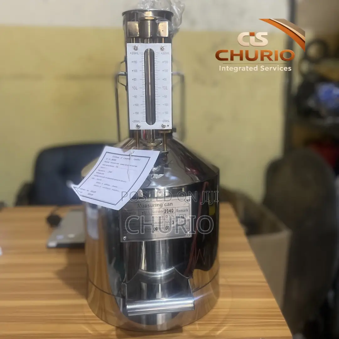 10l Stainless Steel Calibration Measuring Can - Model BJL-3
