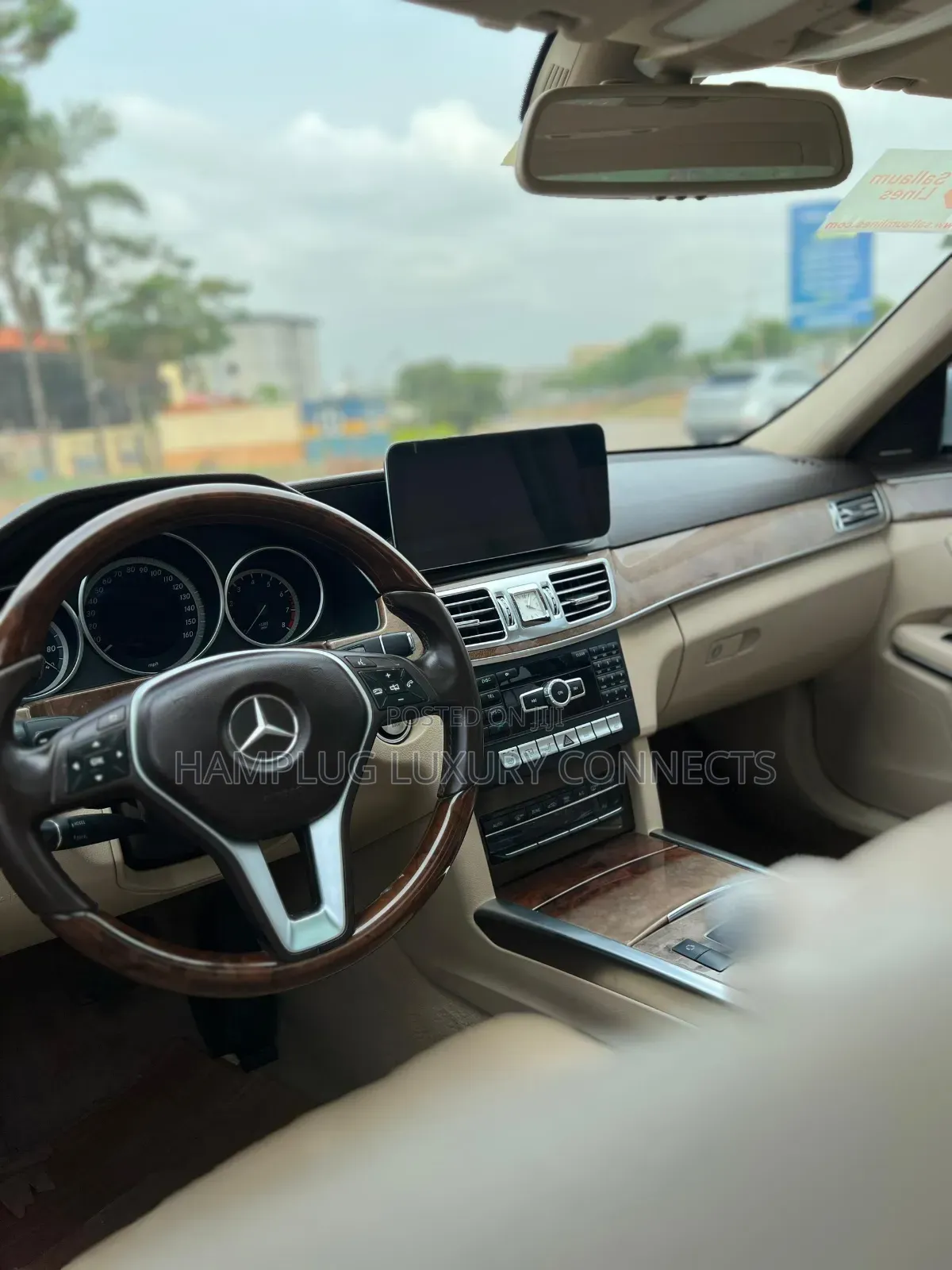 Mercedes-Benz E350 2014 White