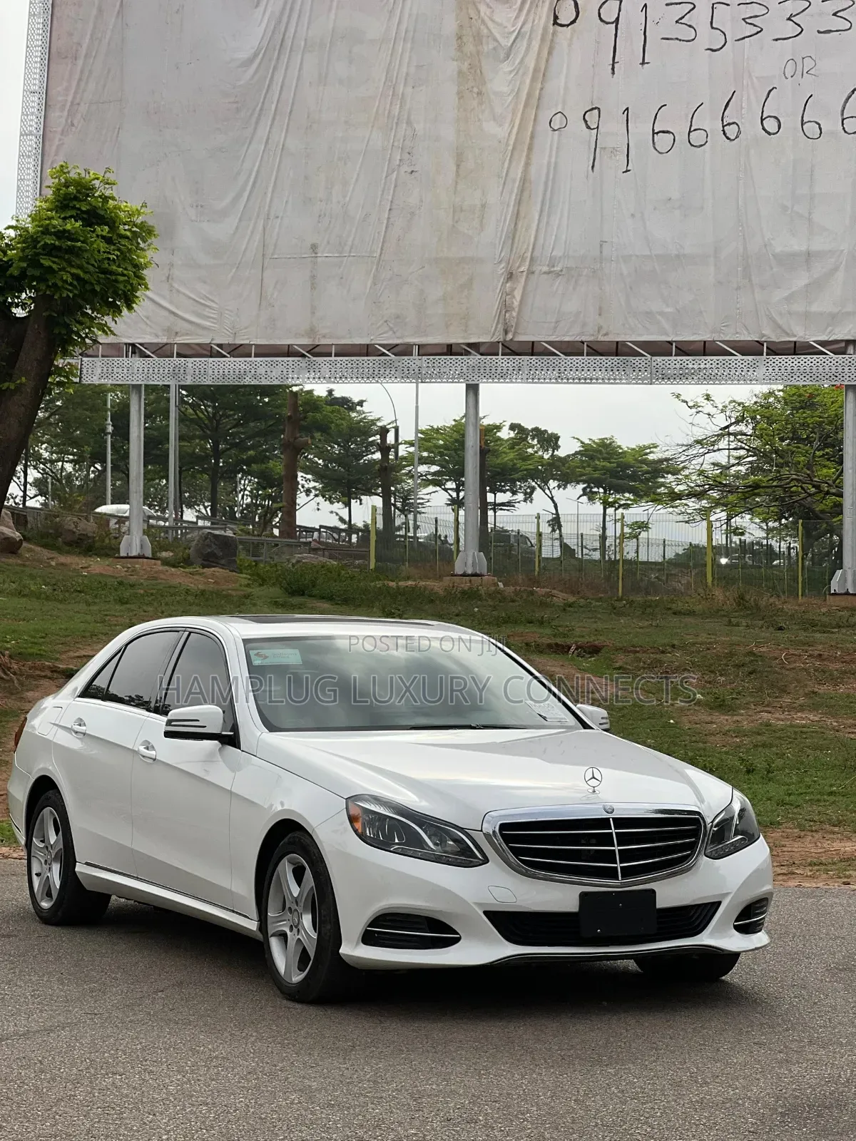 Mercedes-Benz E350 2014 White