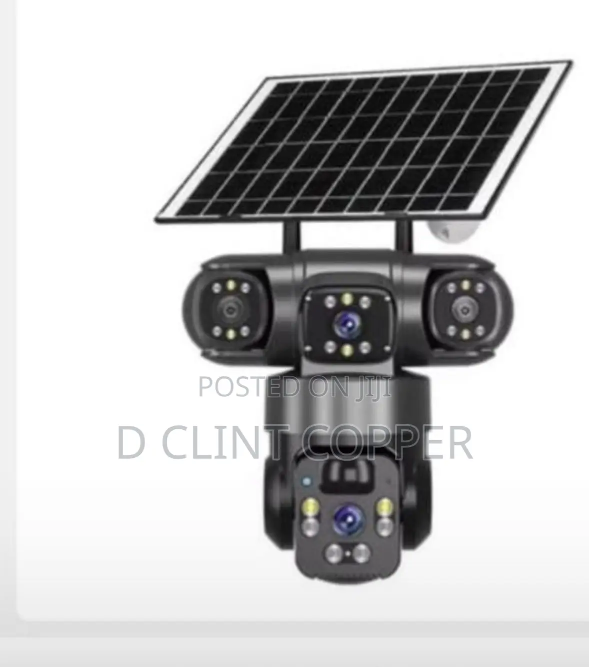 PTZ 4g V380 Triple Lens Solar Camera