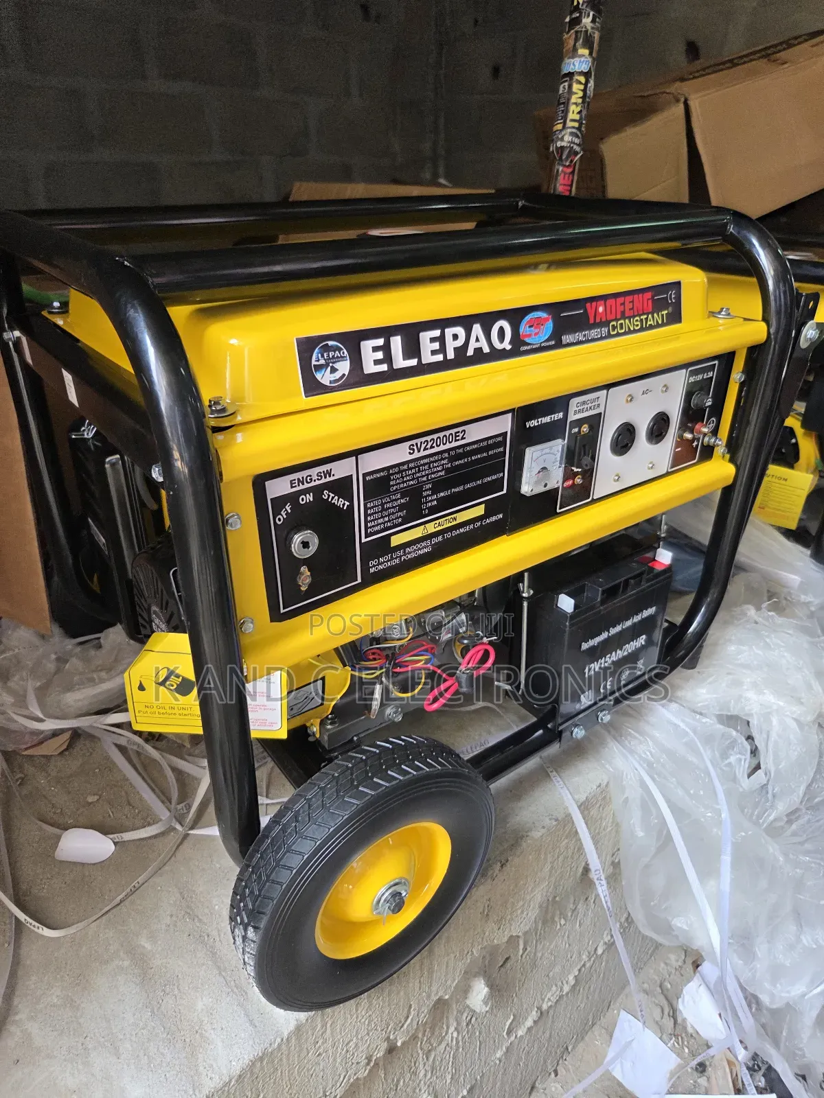 Elepaq 12kva Petrol Generator – Reliable Energy Source